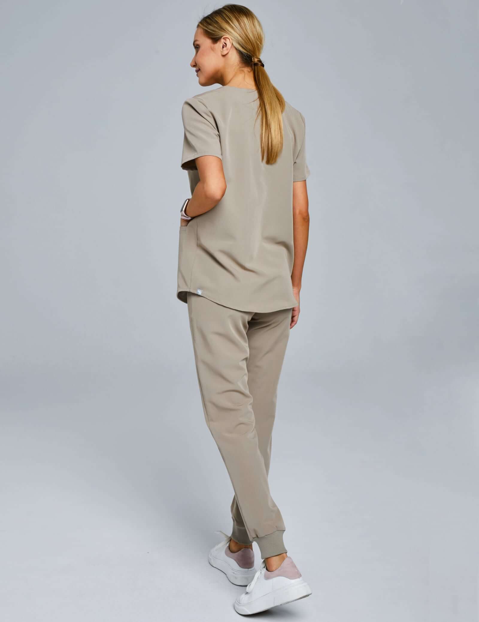 Women's Jogger Pants - BEIGE