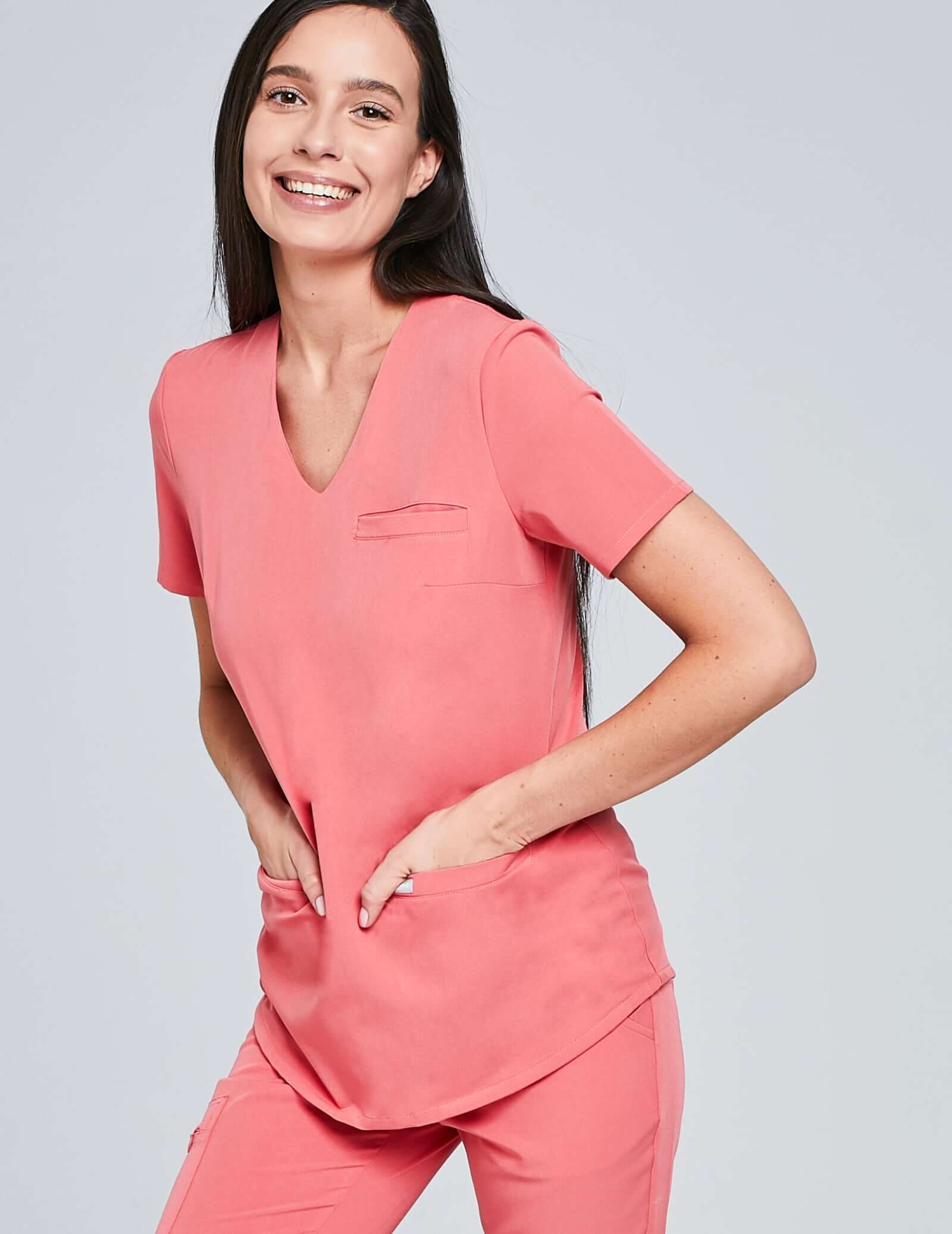 Grace Medical Sweatshirt - CANDY CORAL