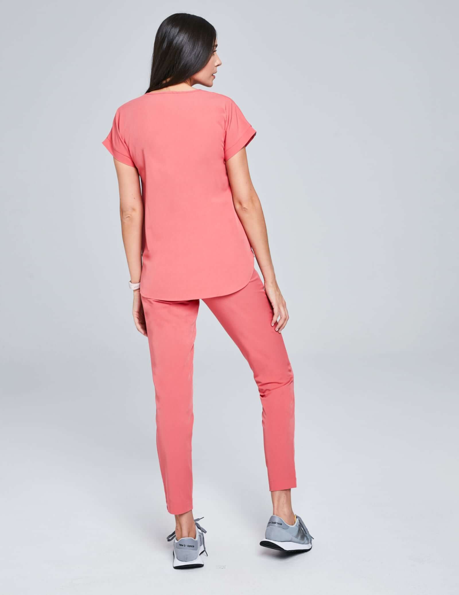 Women's basic pants - CANDY CORAL