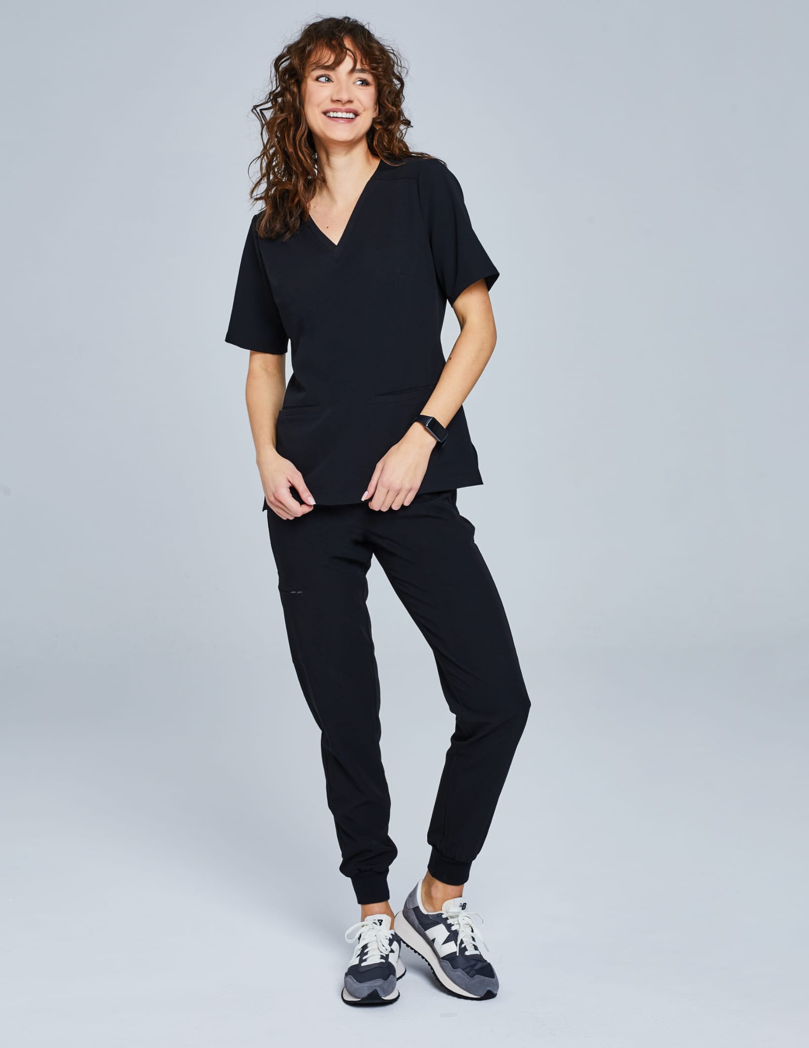 Women's Jogger Pants- BLACK