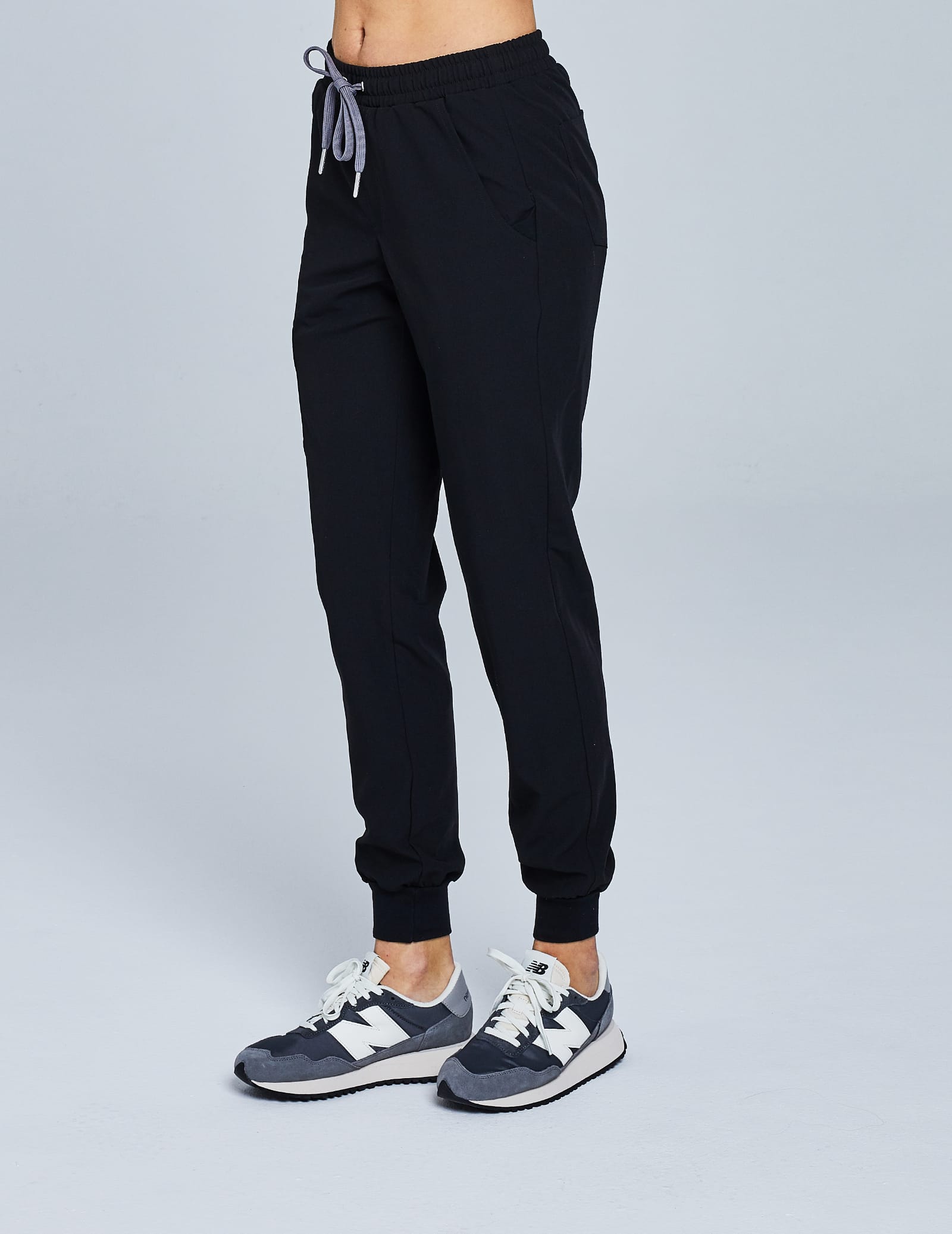 Women's Jogger Pants- BLACK