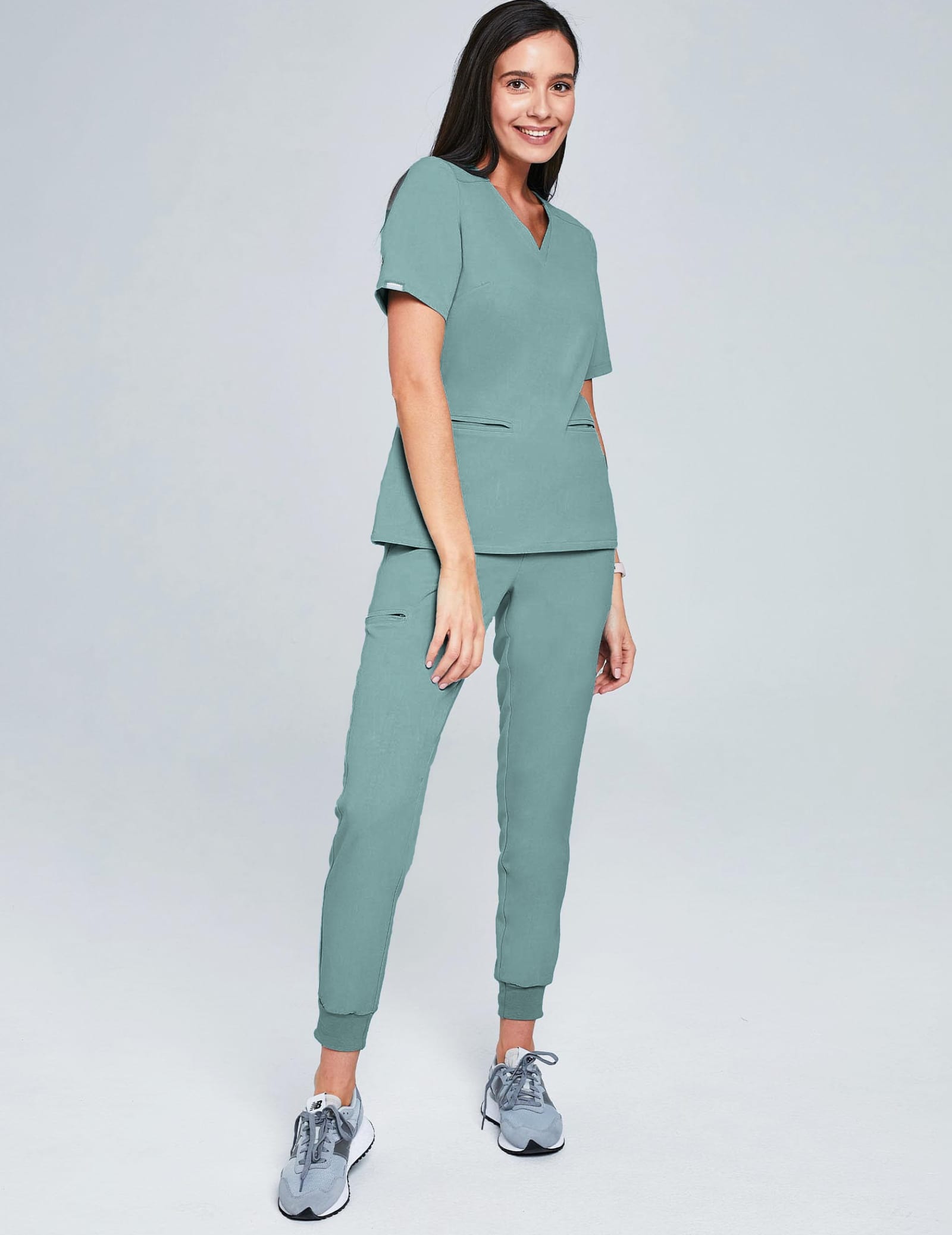 Casy Medical Sweatshirt - DUSTY GREEN