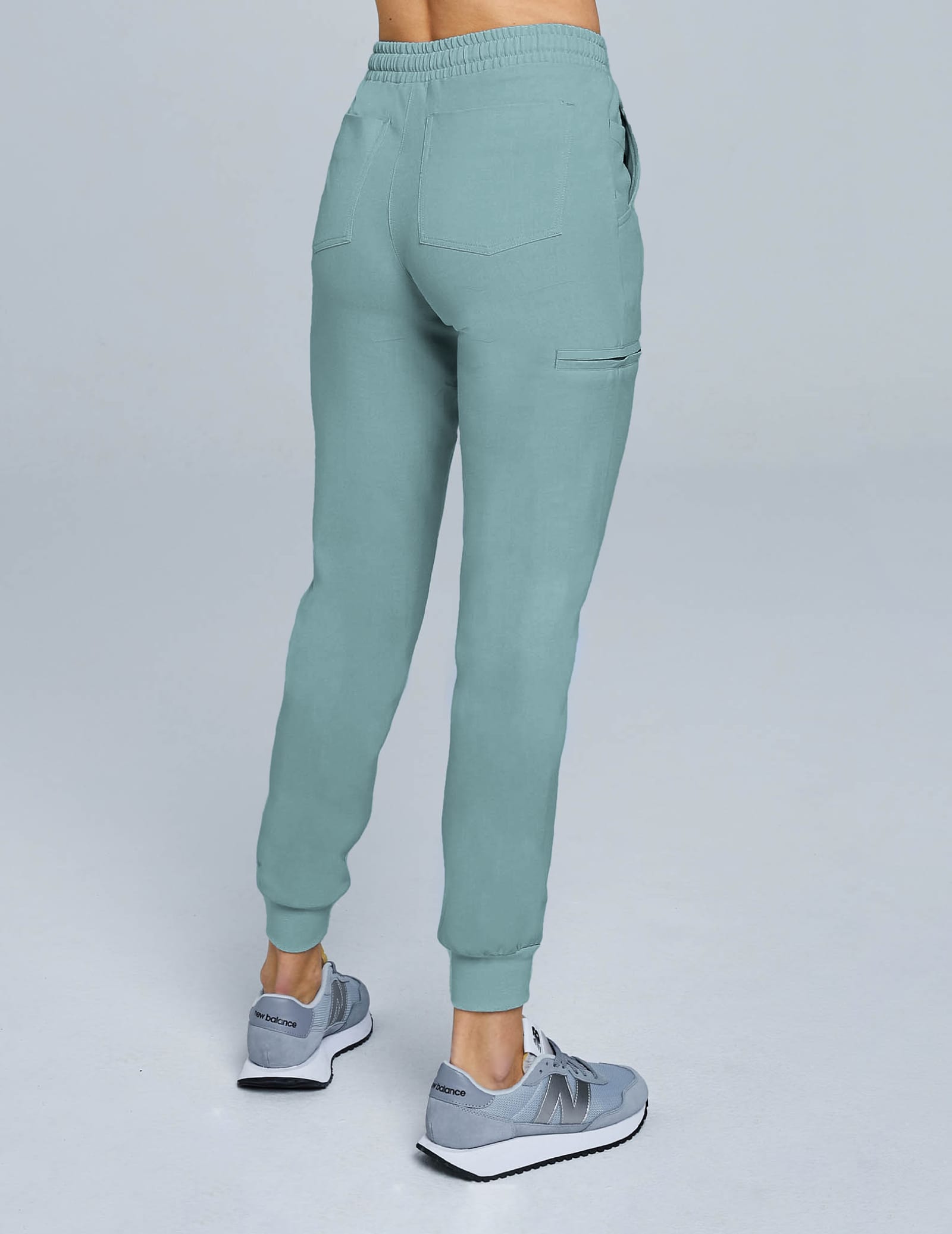 Women's Joggers Pants - DUSTY GREEN