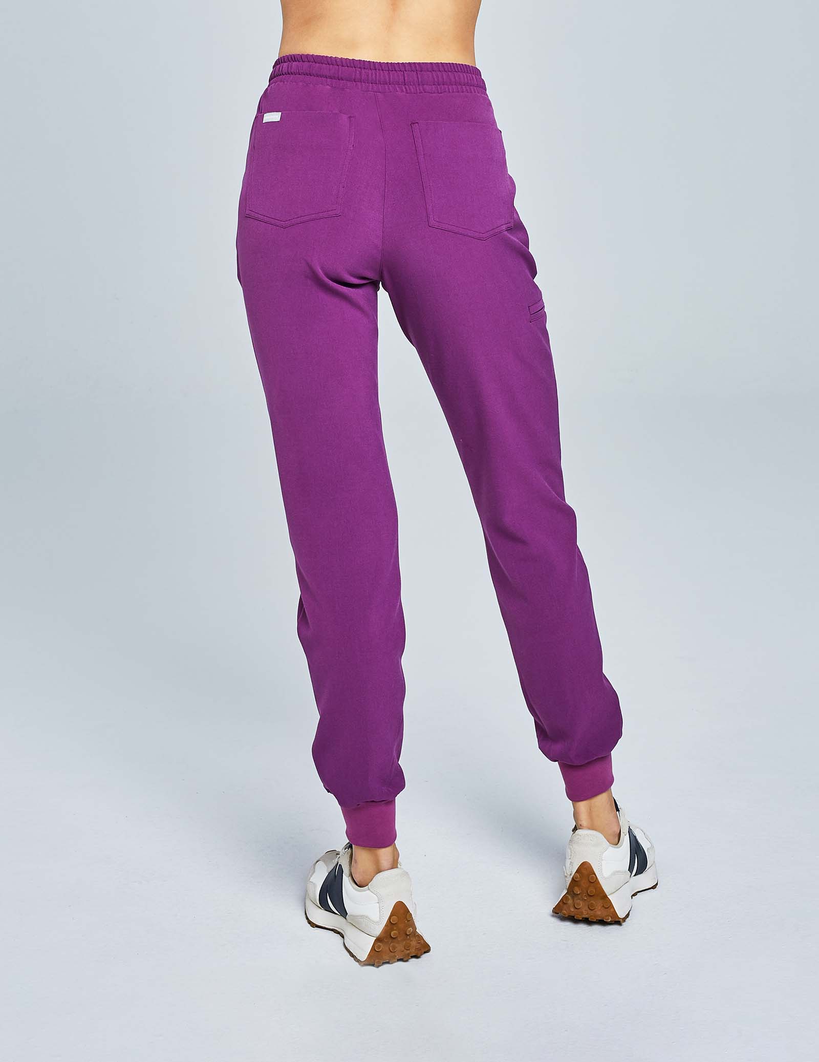 Women's Joggers Pants - GRAPE PURPLE