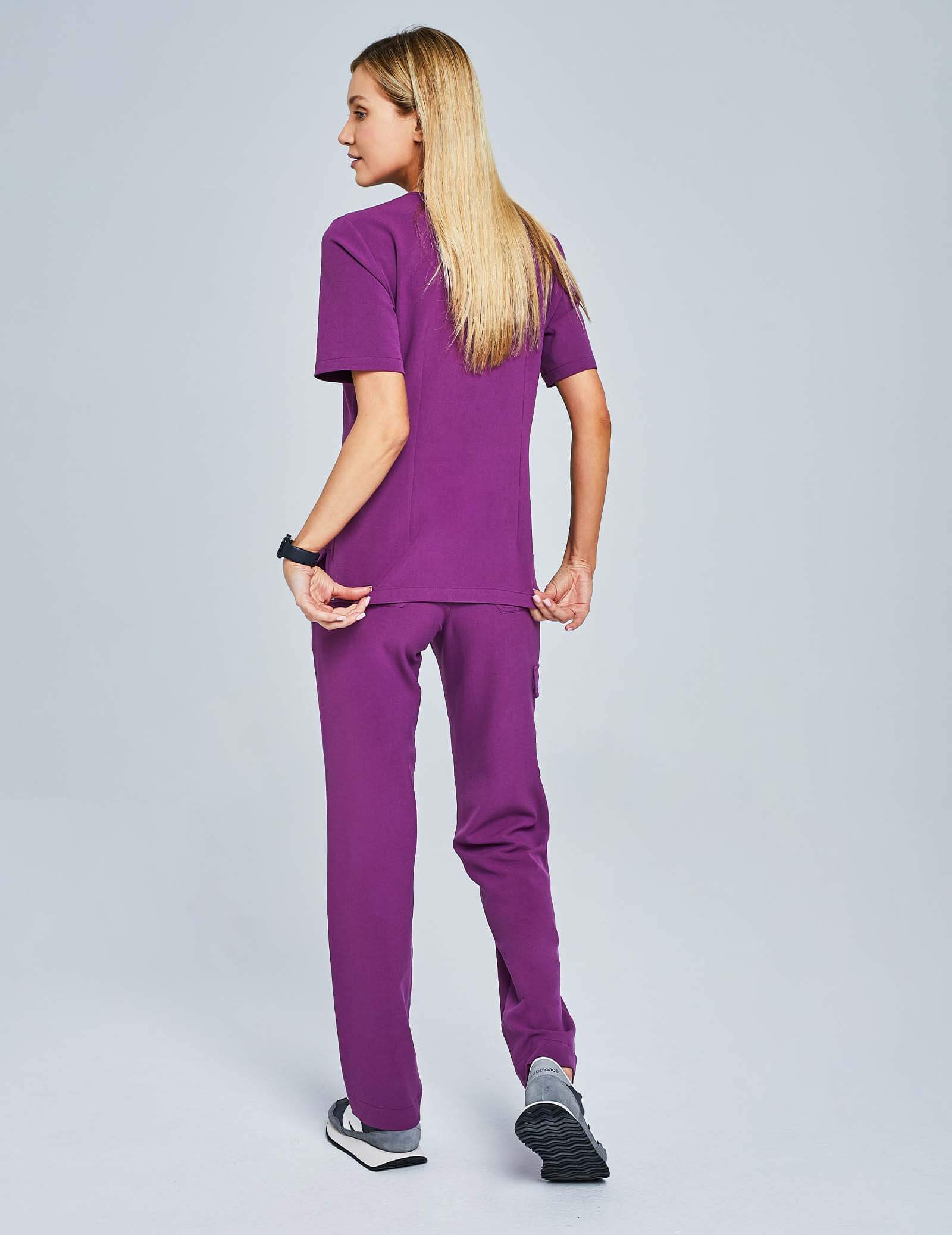 Yoga pants - GRAPE PURPLE