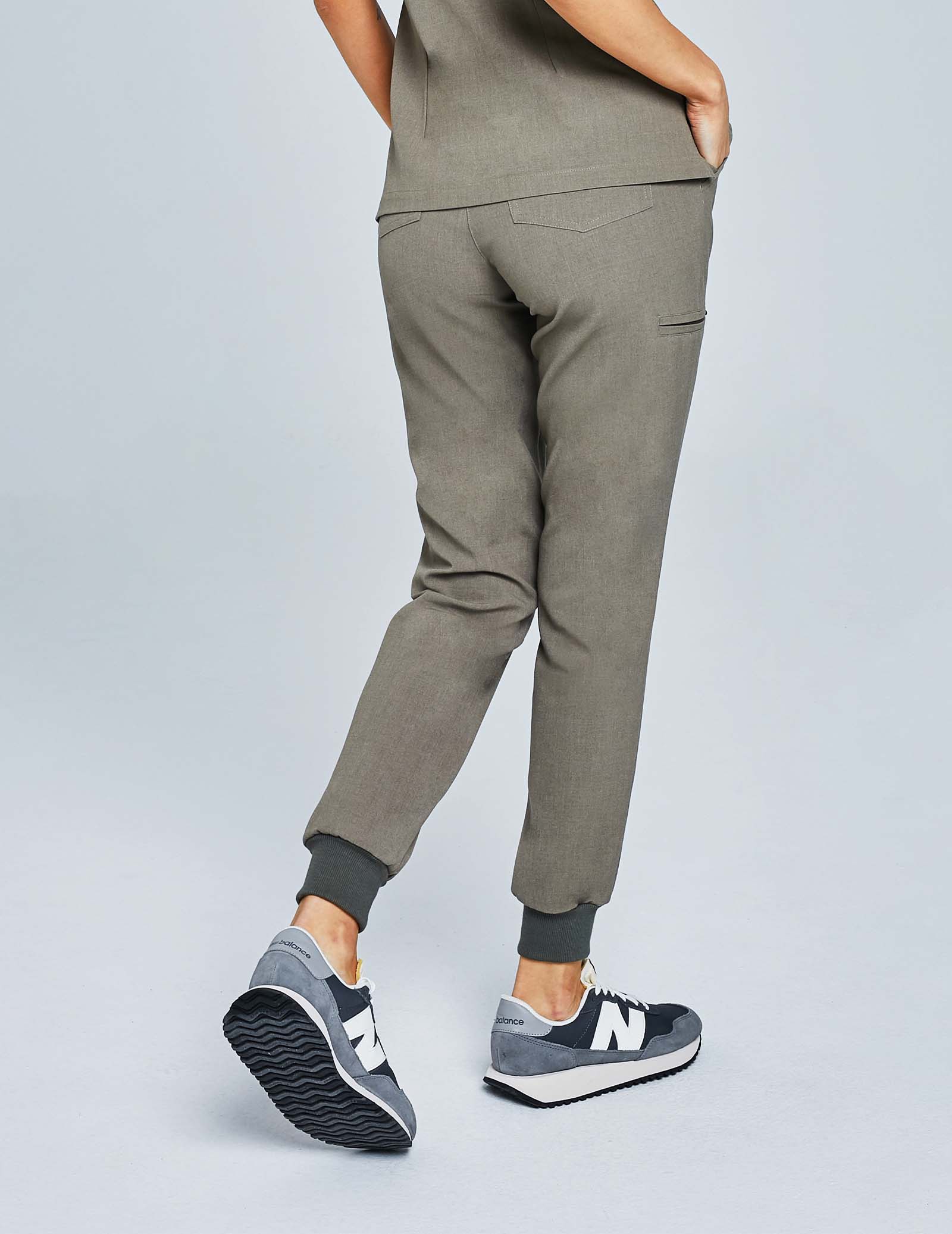 Women`s Jogger Pants - DARK SAND