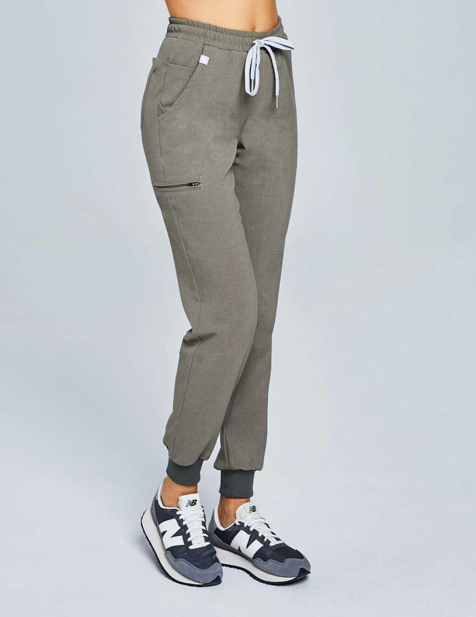 Women`s Jogger Pants - DARK SAND