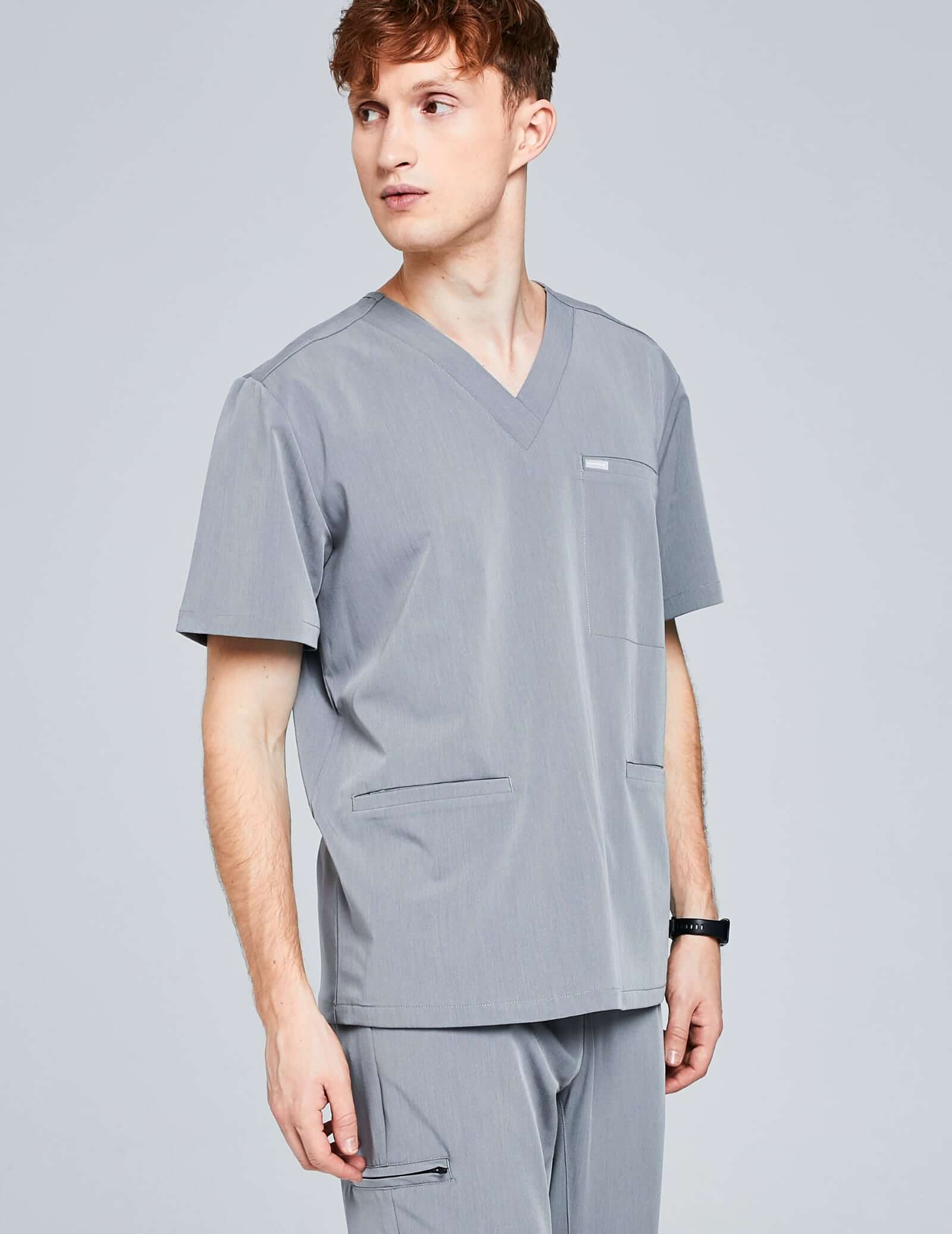 Scrub Top Birbal - SHARK GRAY