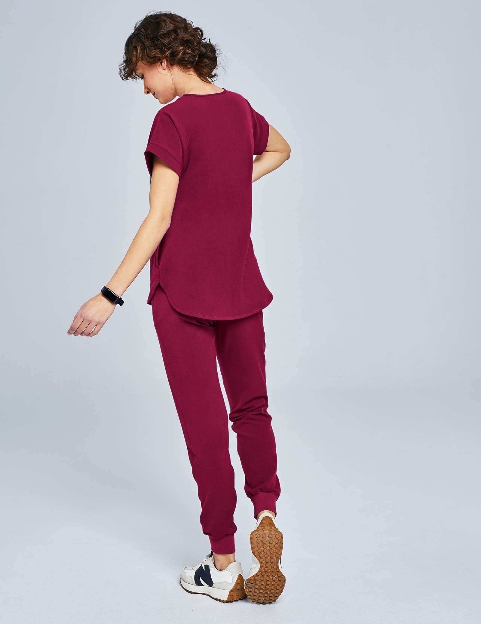 Women's Joggers Pants - ROMANTIC CHERRY