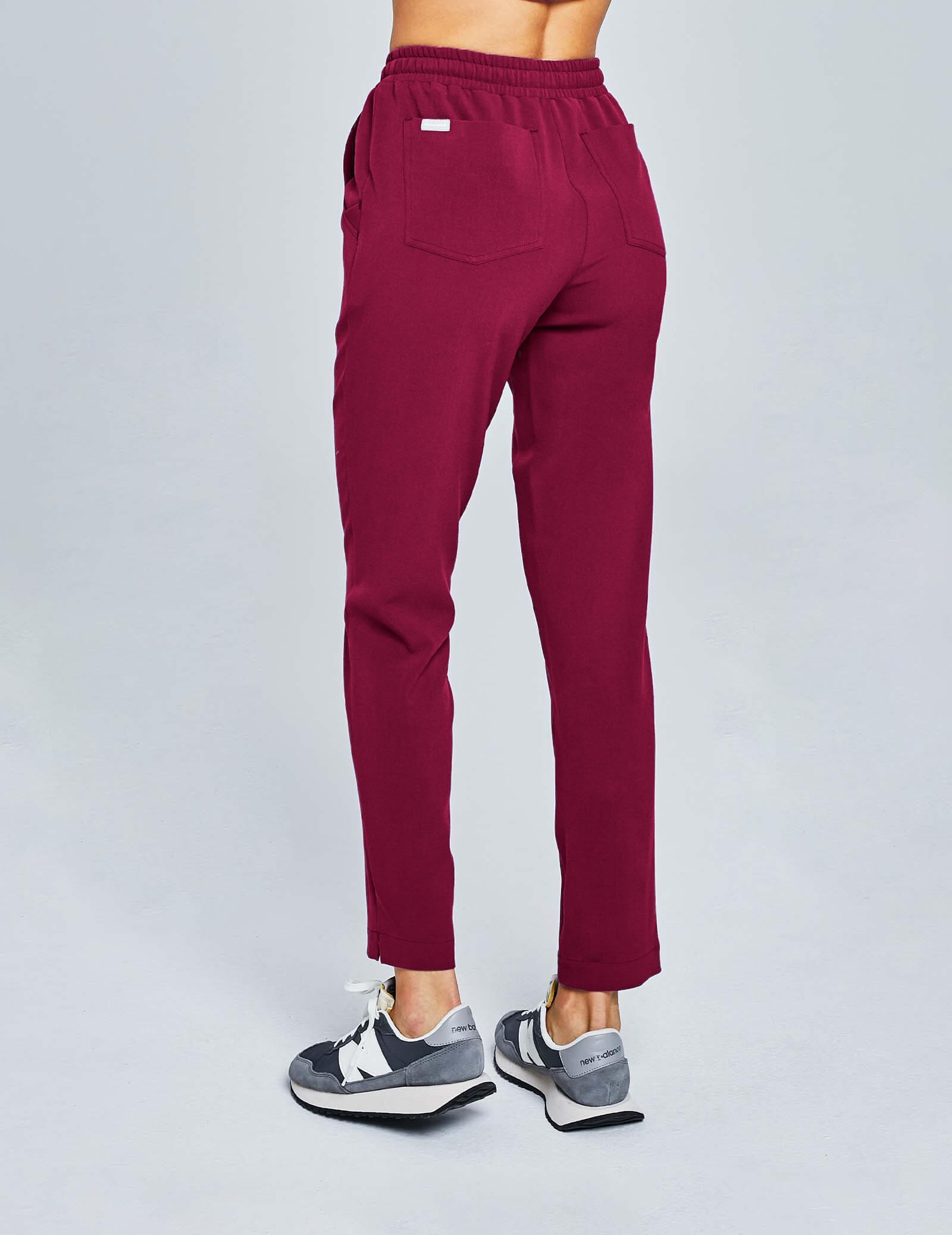 Women's Basic Pants - ROMANTIC CHERRY