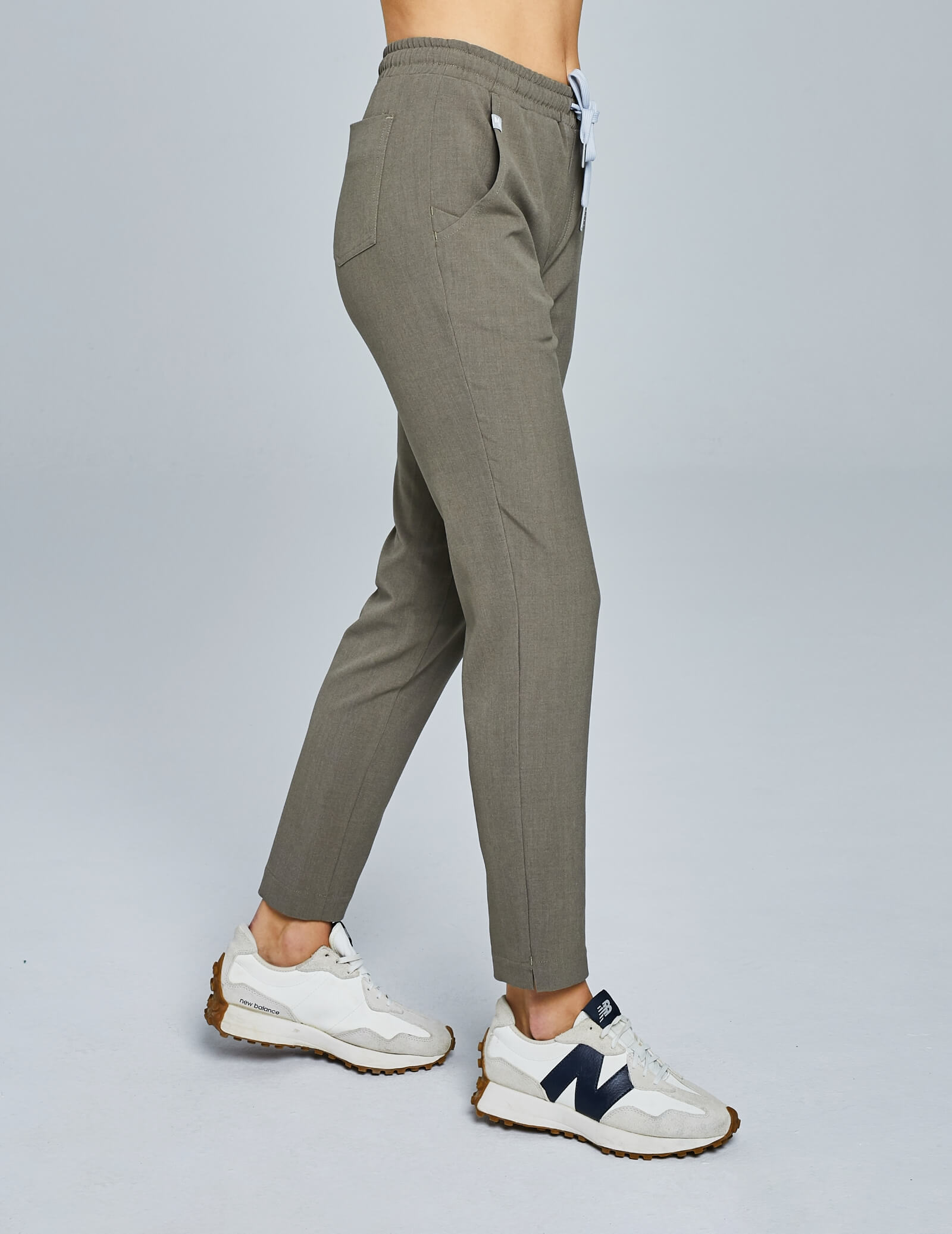 Women's Basic Pants - DARK SAND