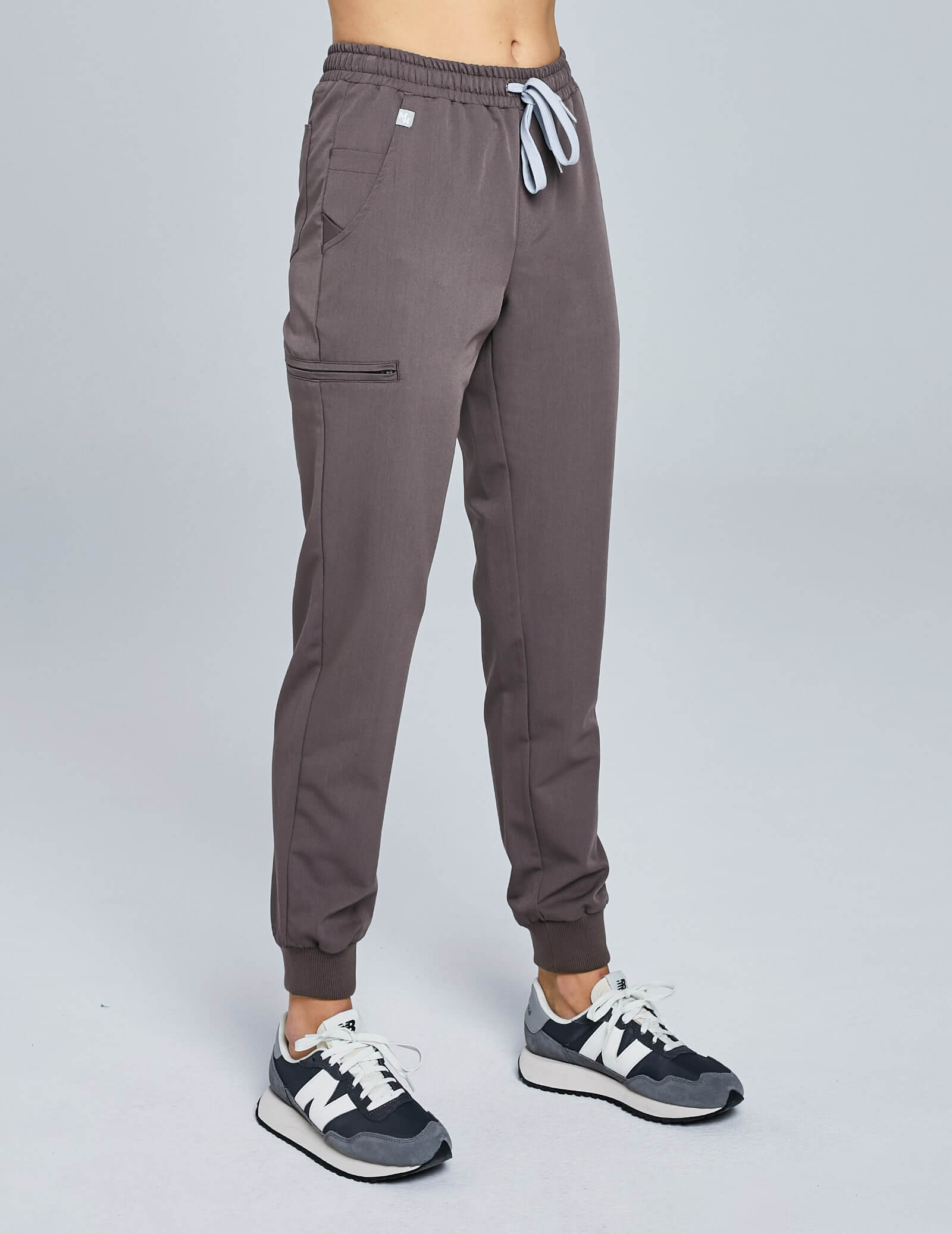 Women's Jogger Pants - CHOCOLATE BROWN