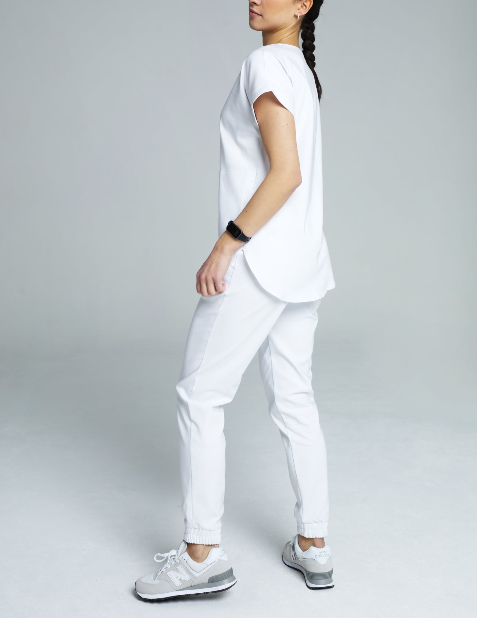 Women's Joggers - White