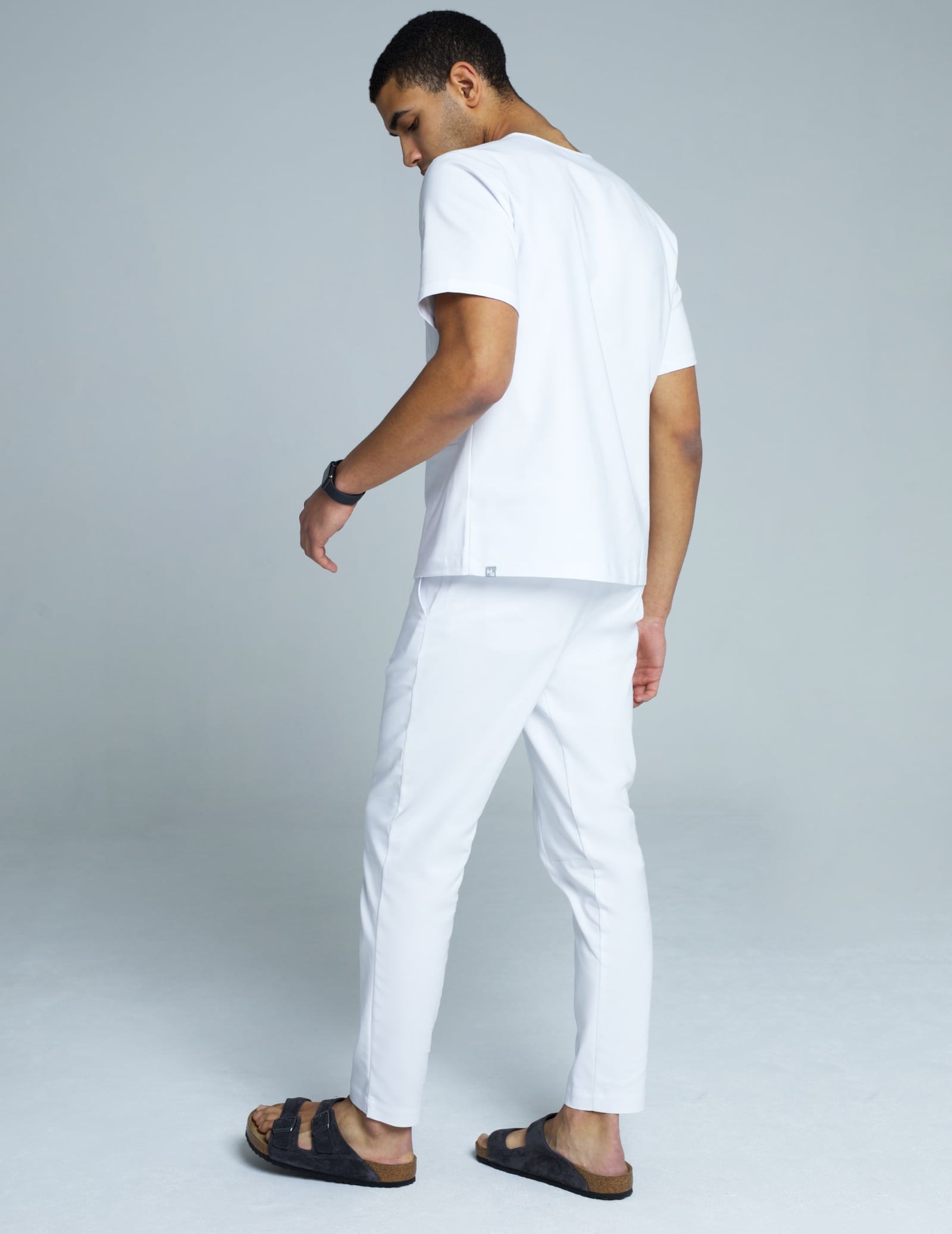 Men's Basic Pants - White