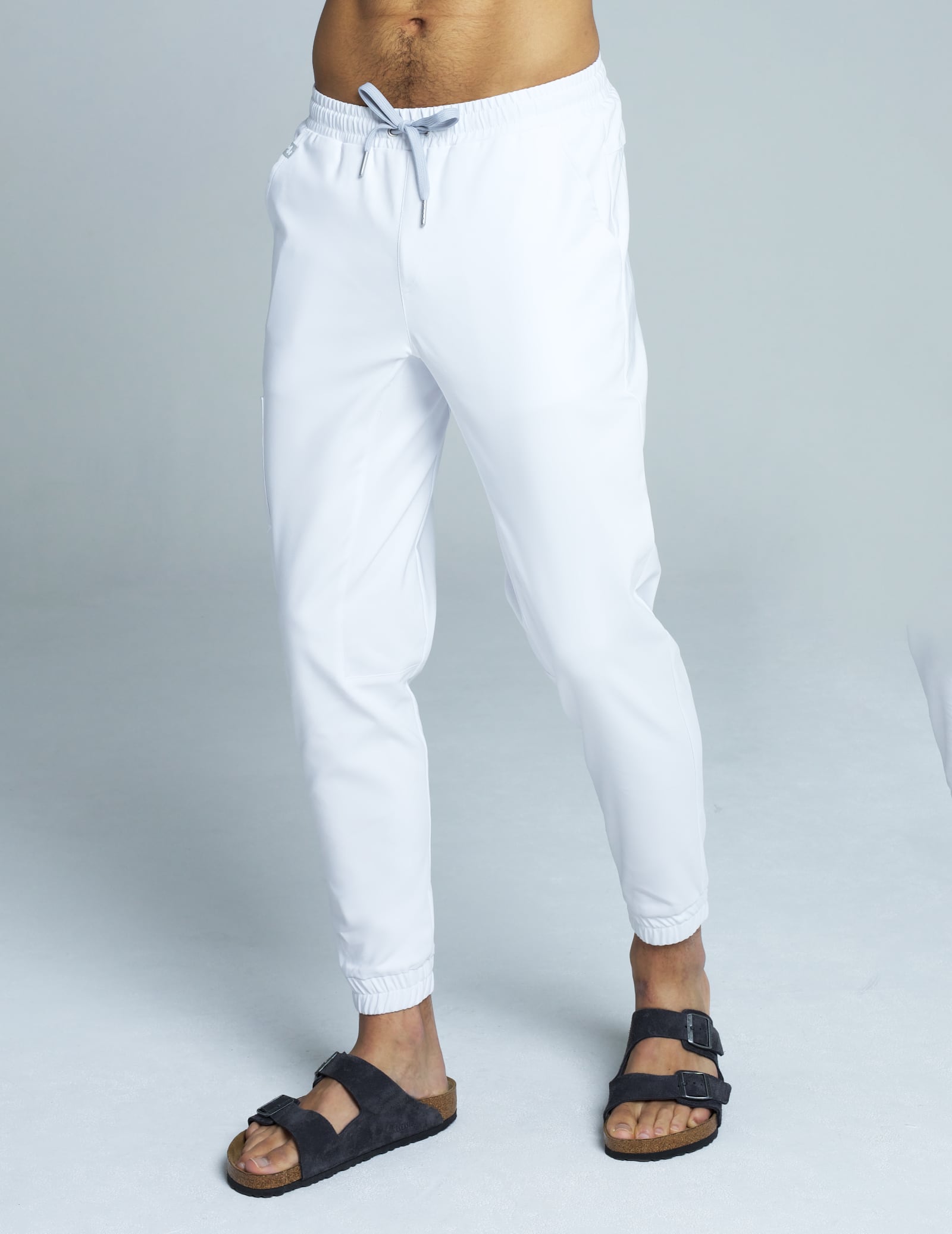 Men's Joggers - White