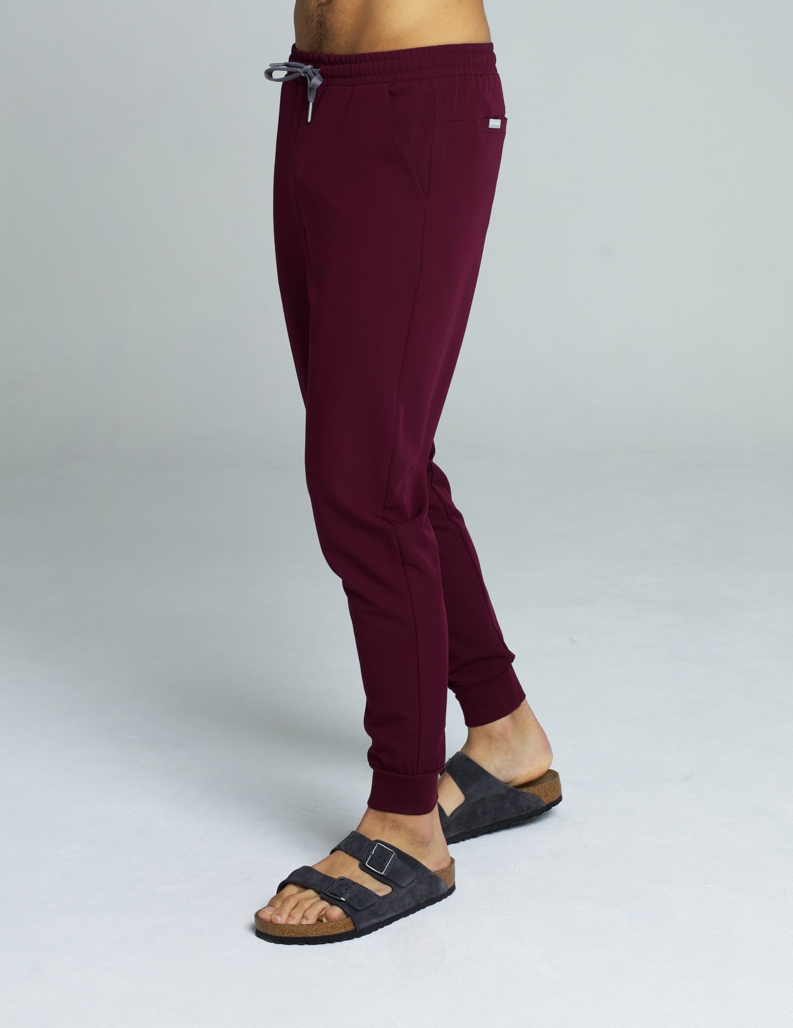 Men's Joggers Pants - BURGUNDY