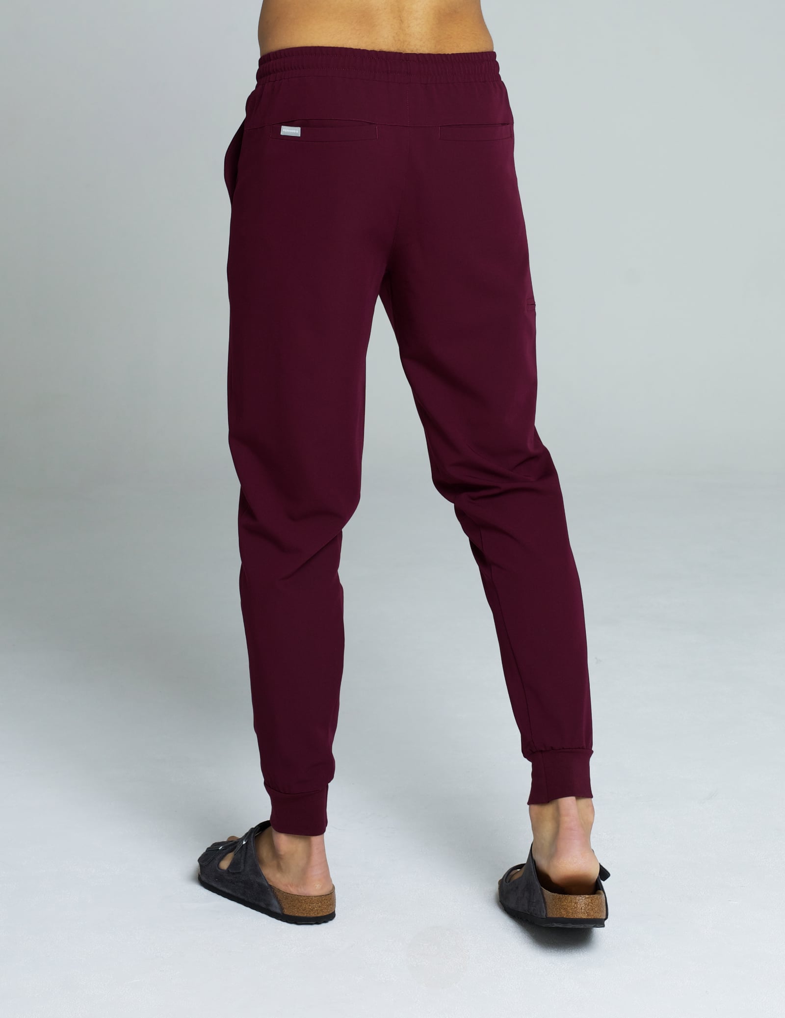 Men's Joggers Pants - BURGUNDY