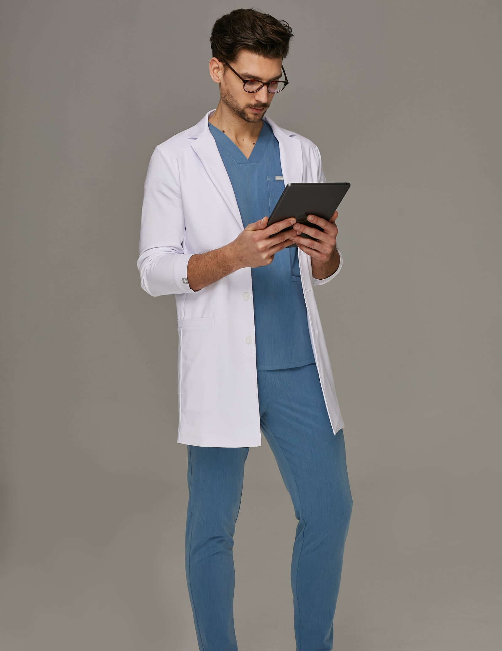 Men's Slim Fit Medical Coat - COLTON