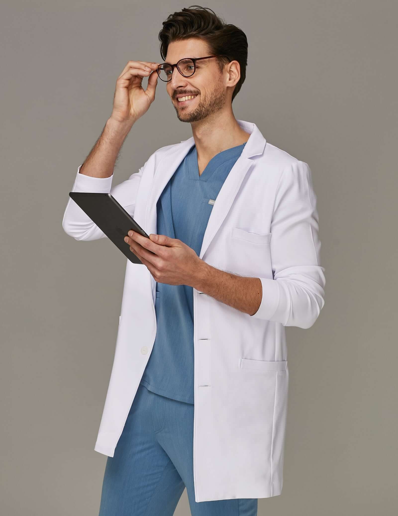 Men's Slim Fit Medical Coat - COLTON