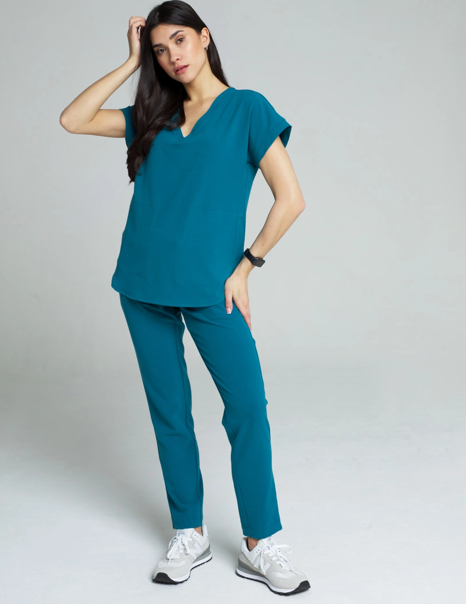 Women's Basic Pants - OCEAN BLUE