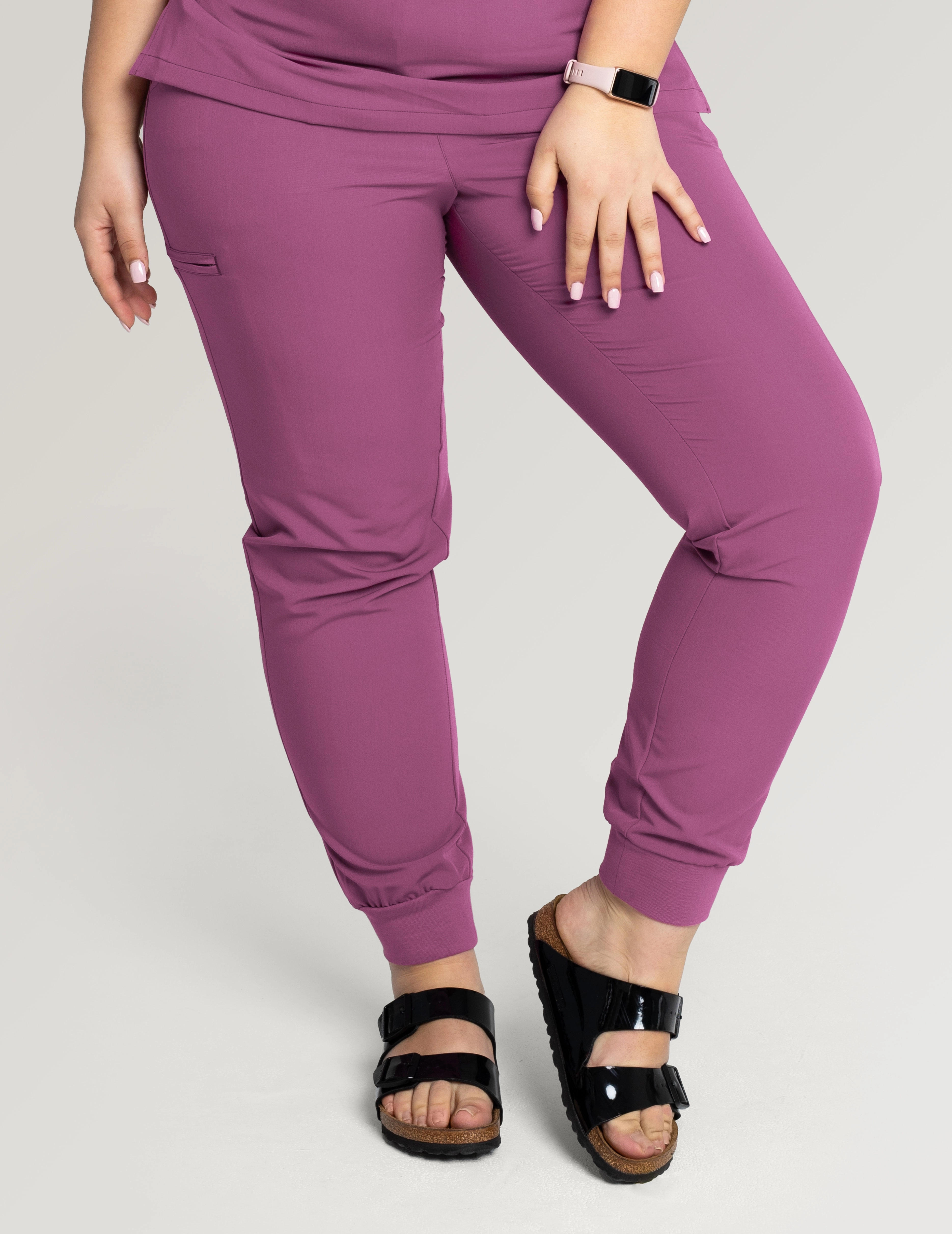 Women`s Jogger Pants - BERRY SHAKE