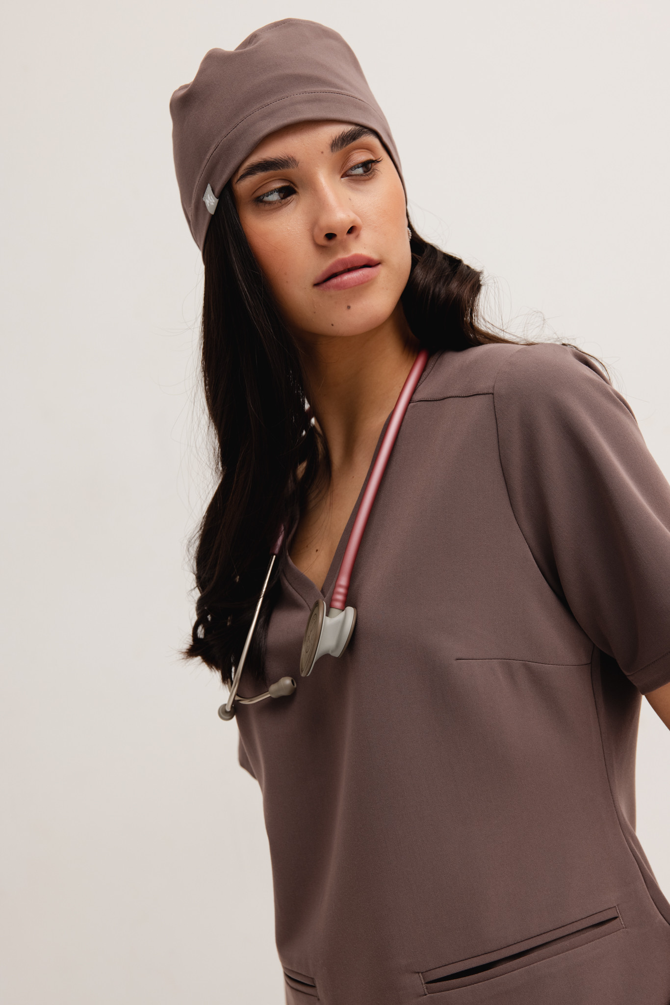 Surgical cap - CHOCOLATE BROWN