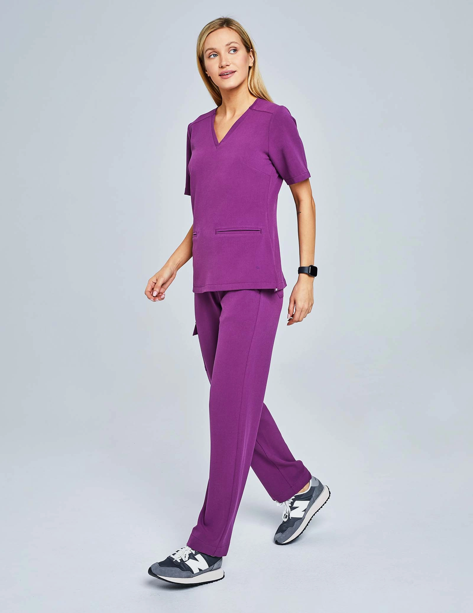 Casy Medical Sweatshirt - GRAPE PURPLE