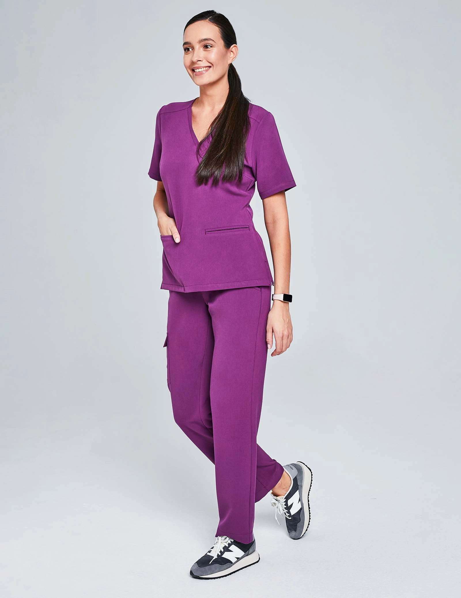 Casy Medical Sweatshirt - GRAPE PURPLE