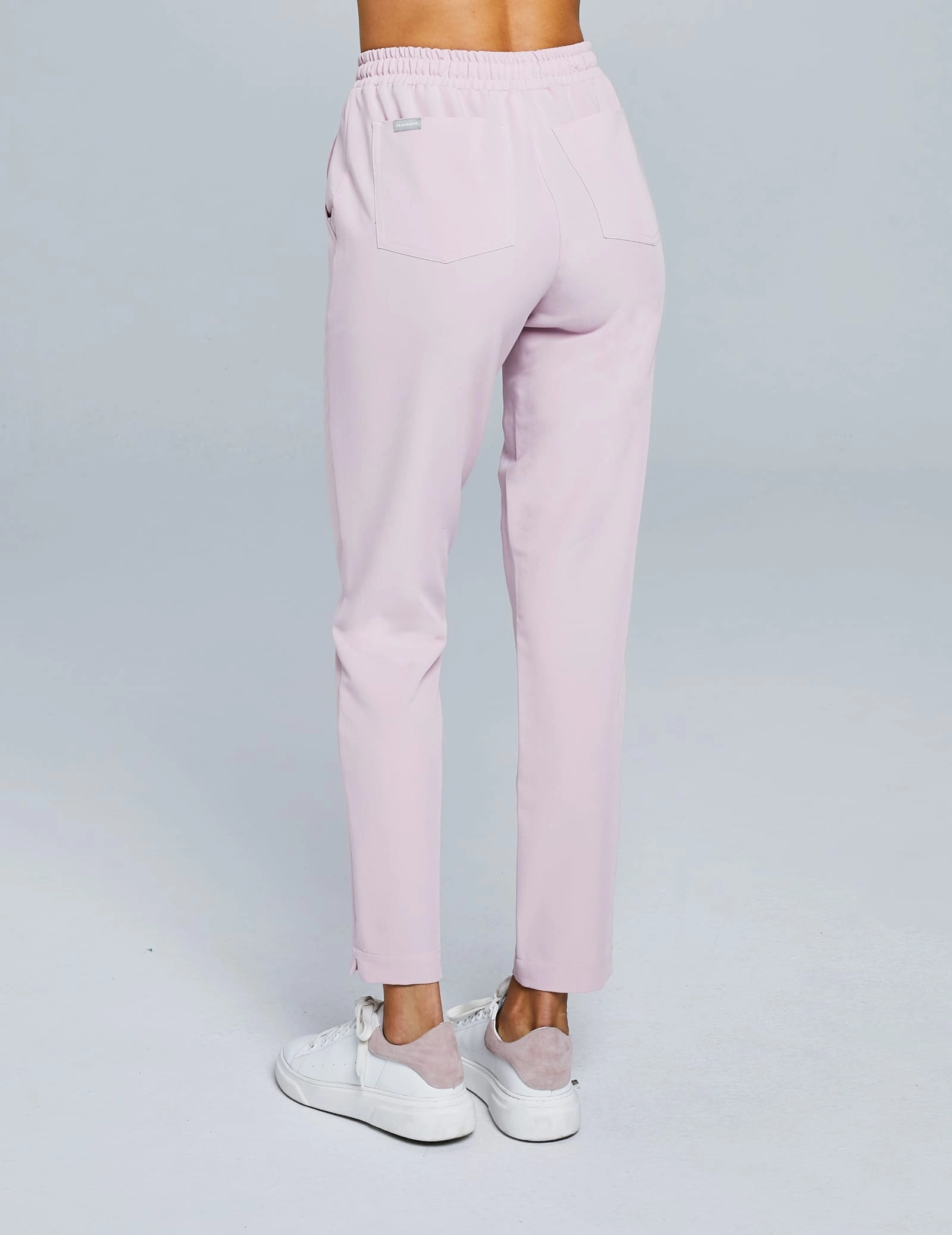 Women's Basic Trousers - BLUSH PINK OUTLET