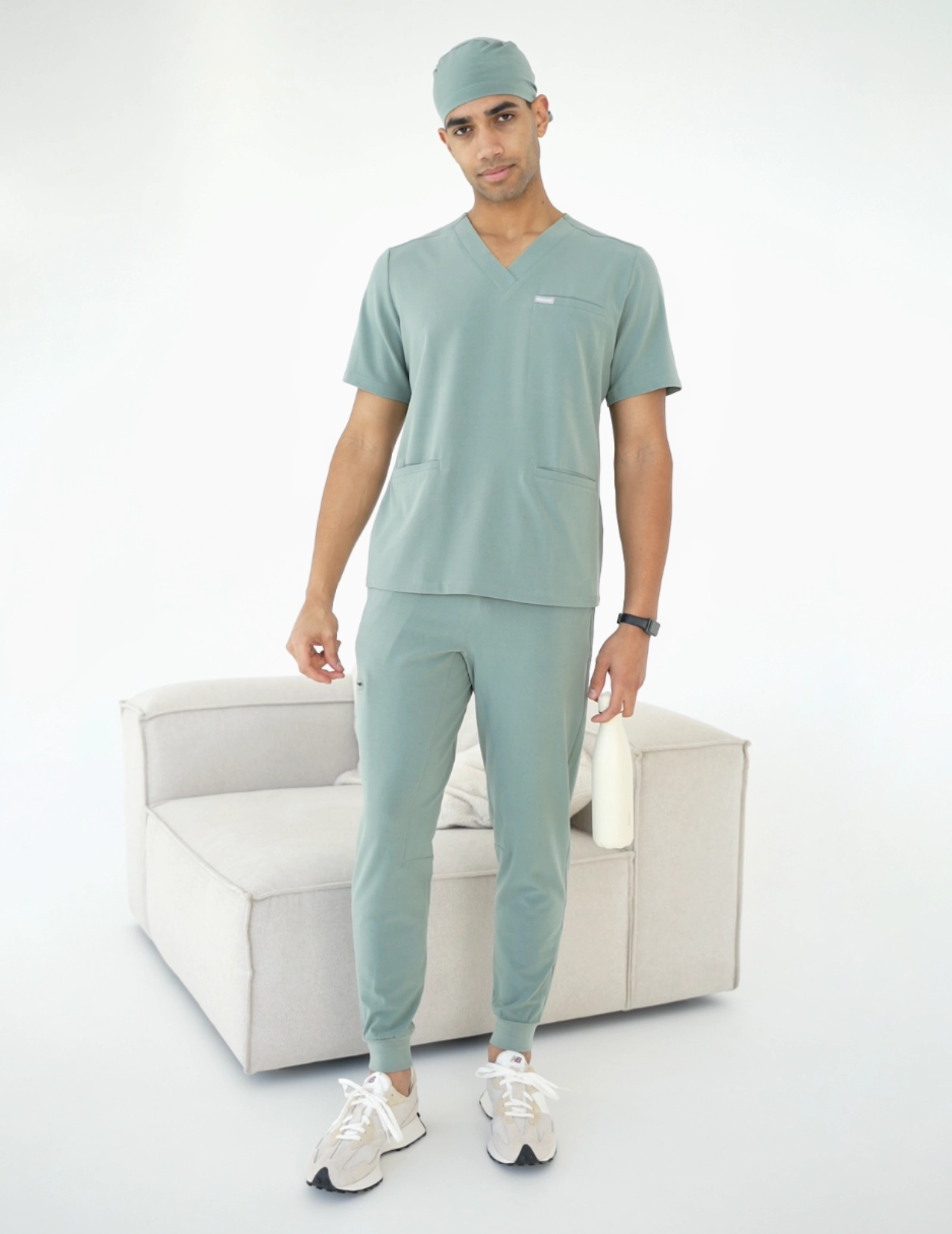 Scrub Cap - DUSTY GREEN