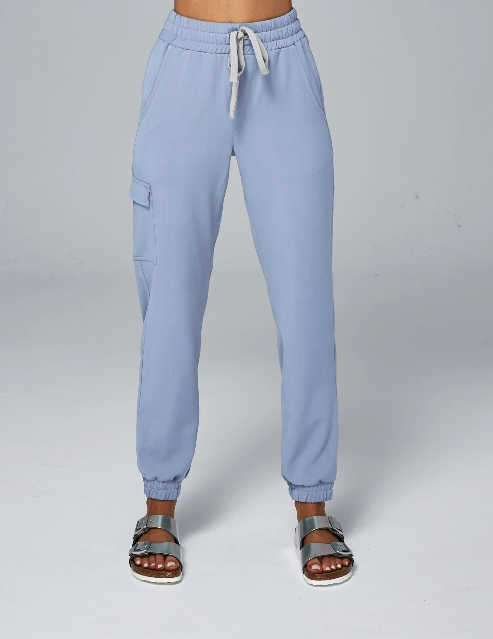 Jogger Pants Amelia - CEIL BLUE