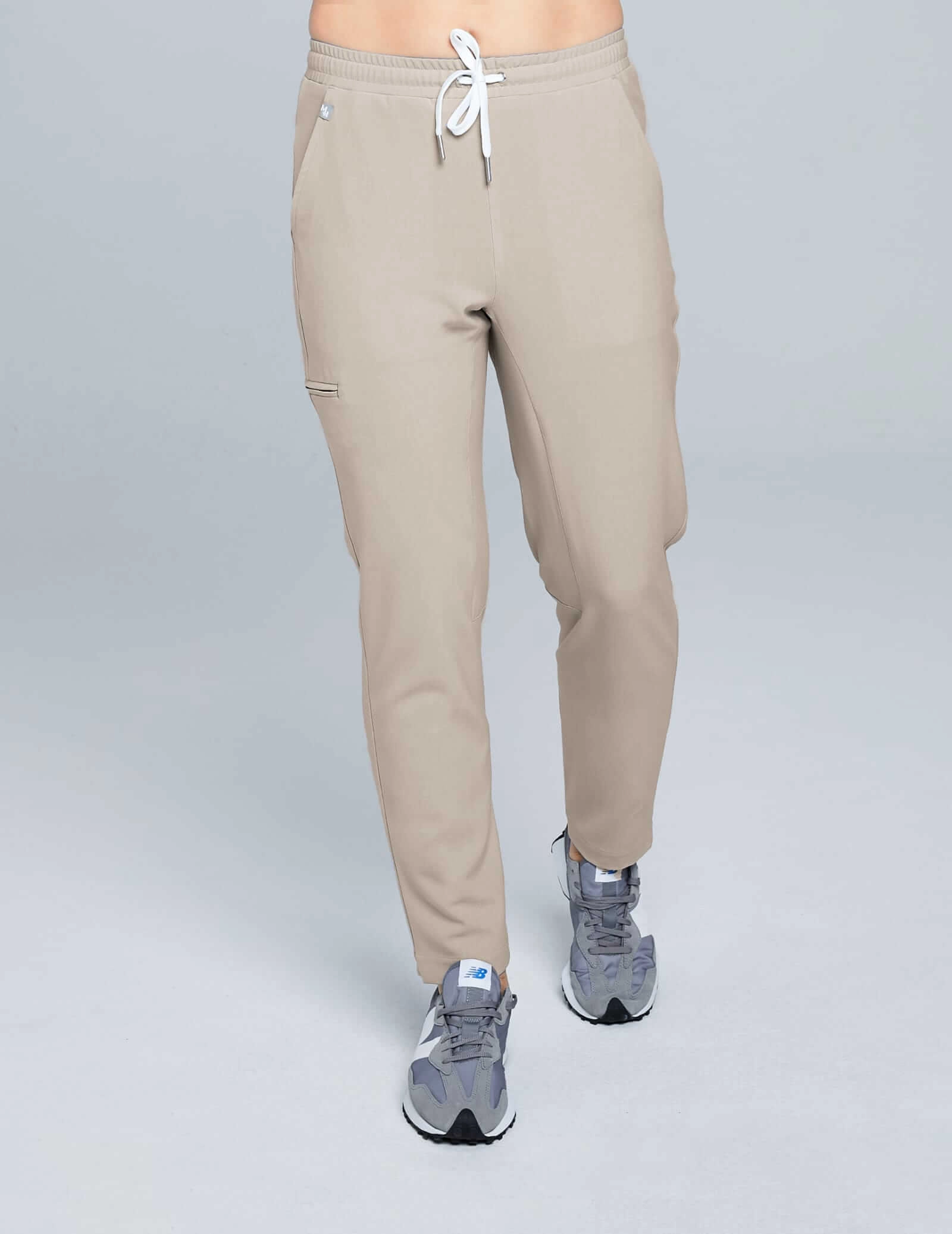 OUTLET Men's Basic Pants - BEIGE