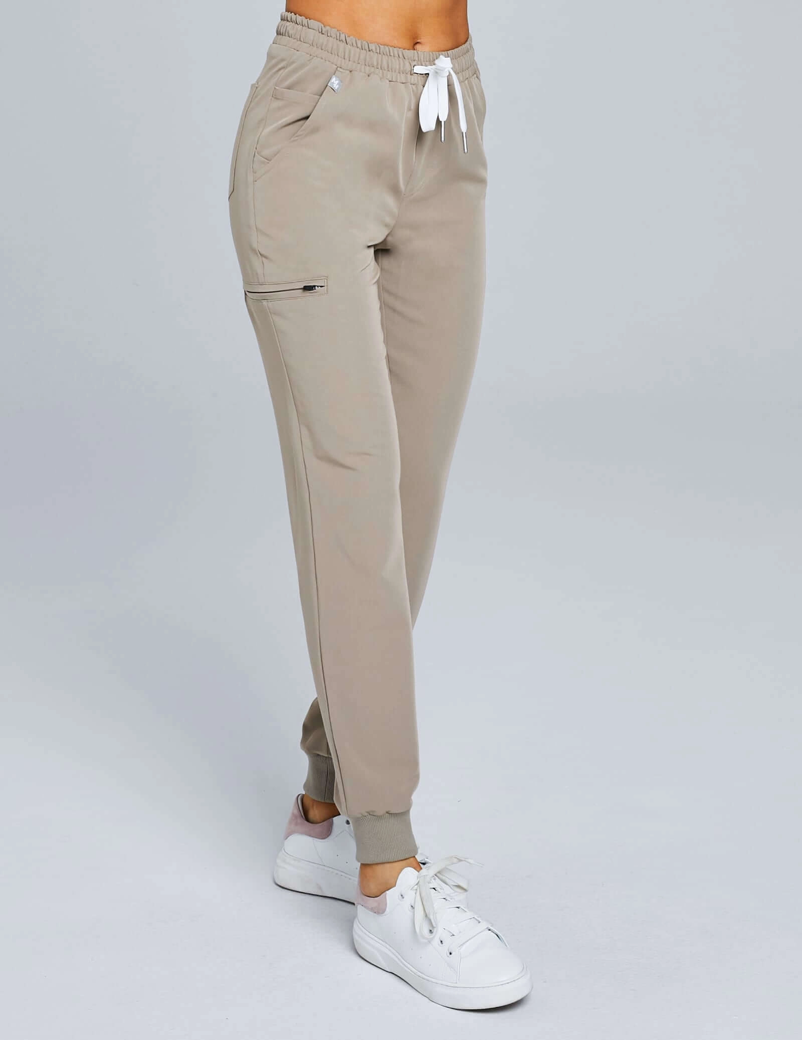 OUTLET Women's Joggers Pants - BEIGE