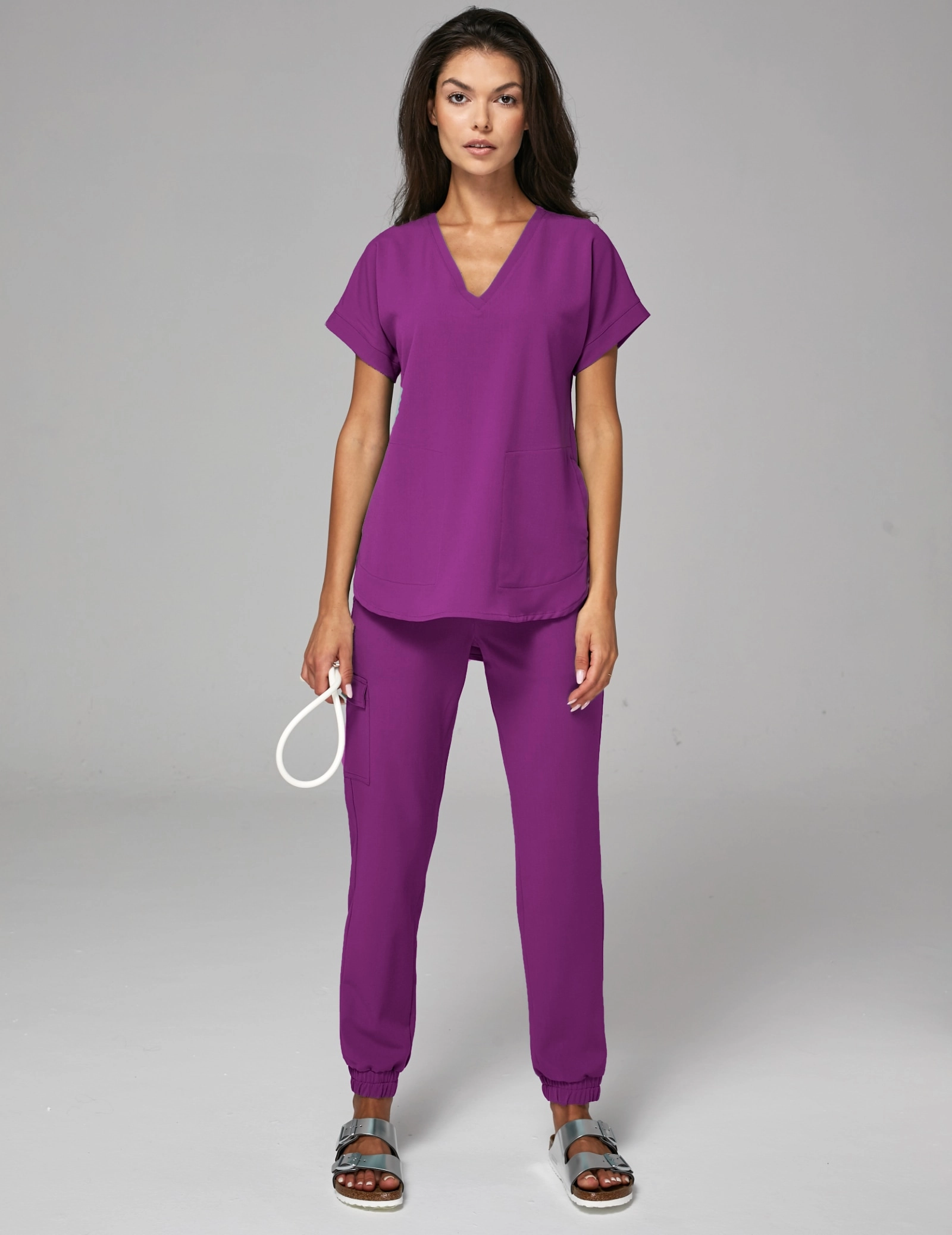 Jogger Pants Amelia - GRAPE PURPLE