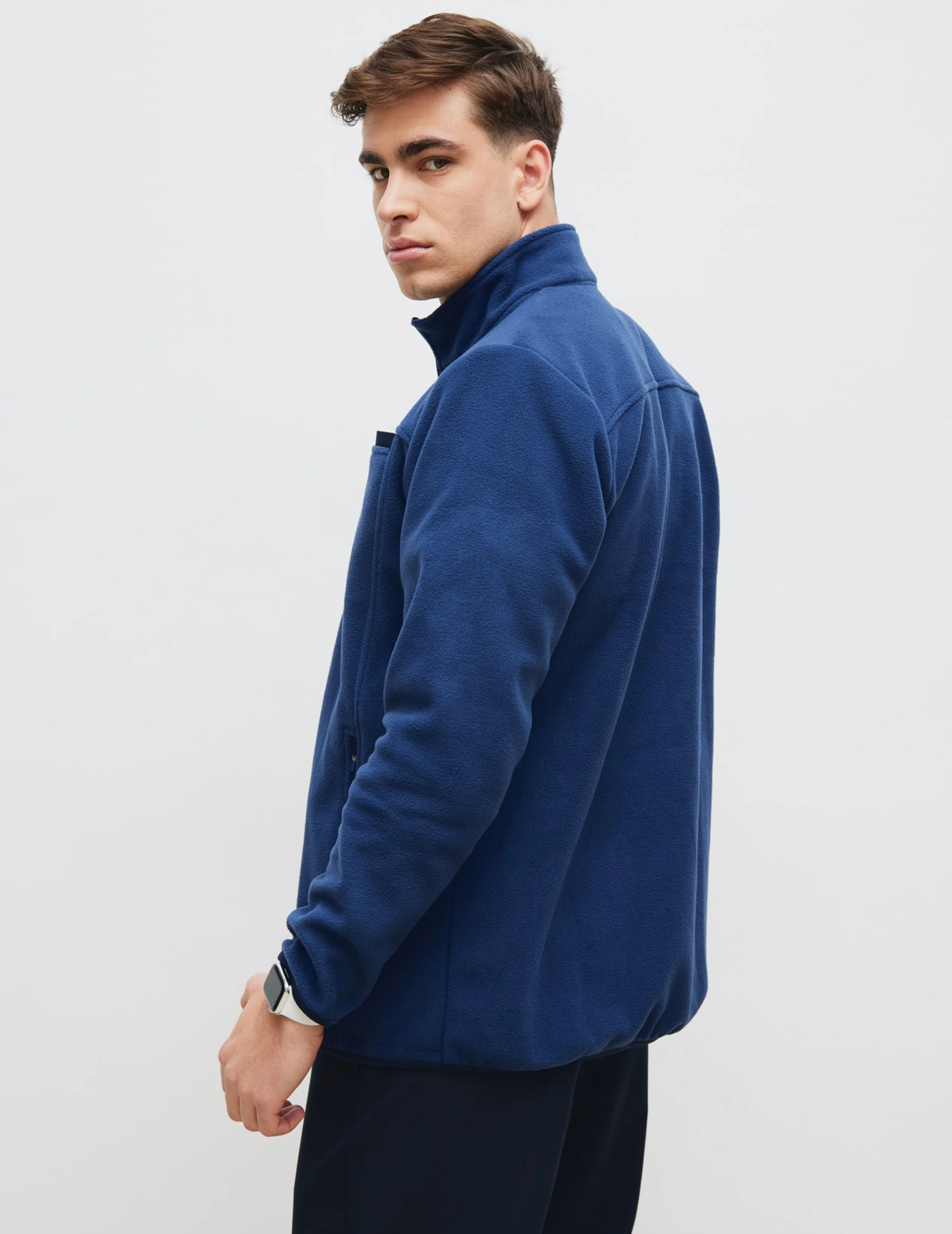 Men's COZY HEAT fleece sweatshirt - Navy