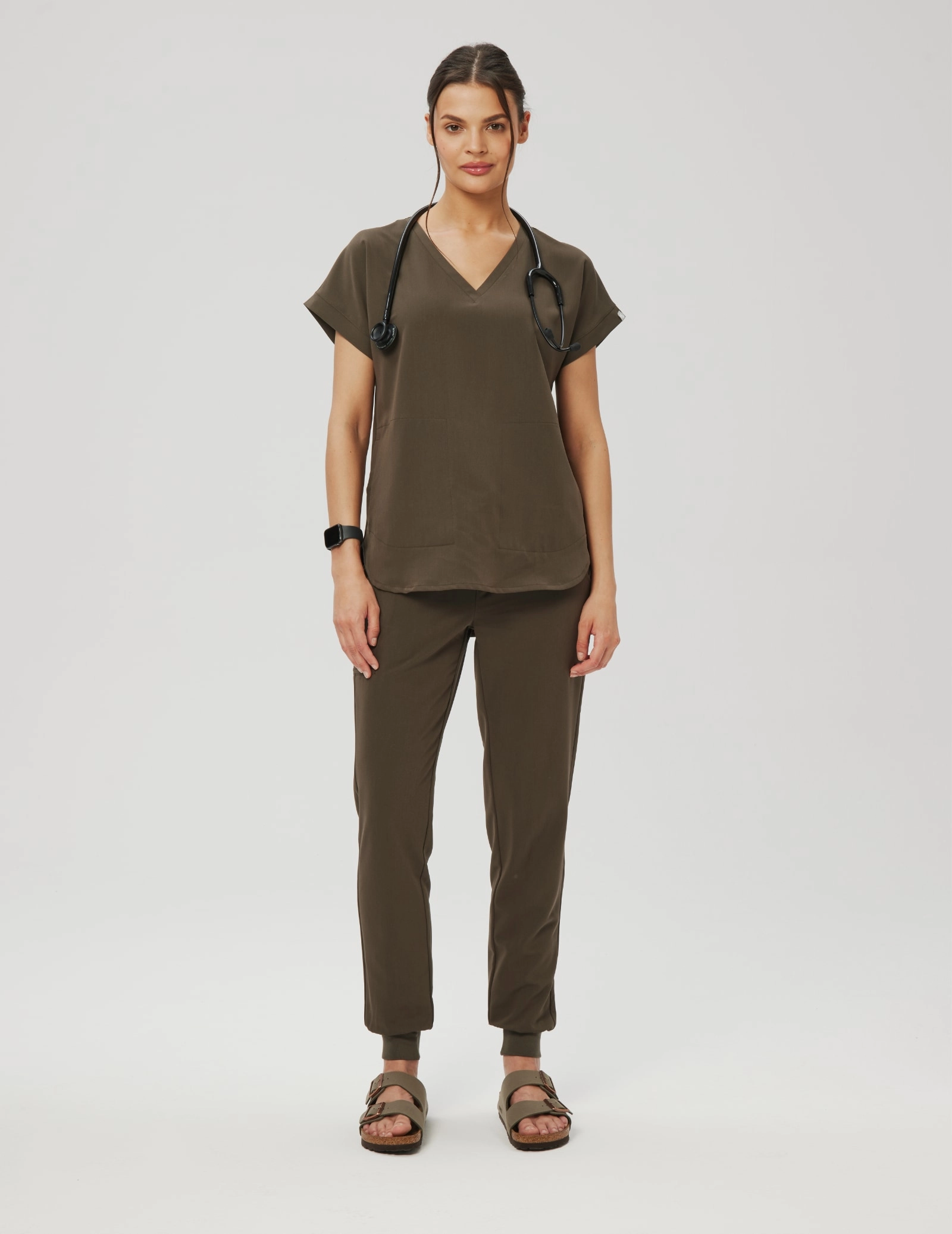 Kendall Medical Sweatshirt - OLIVE NIGHT