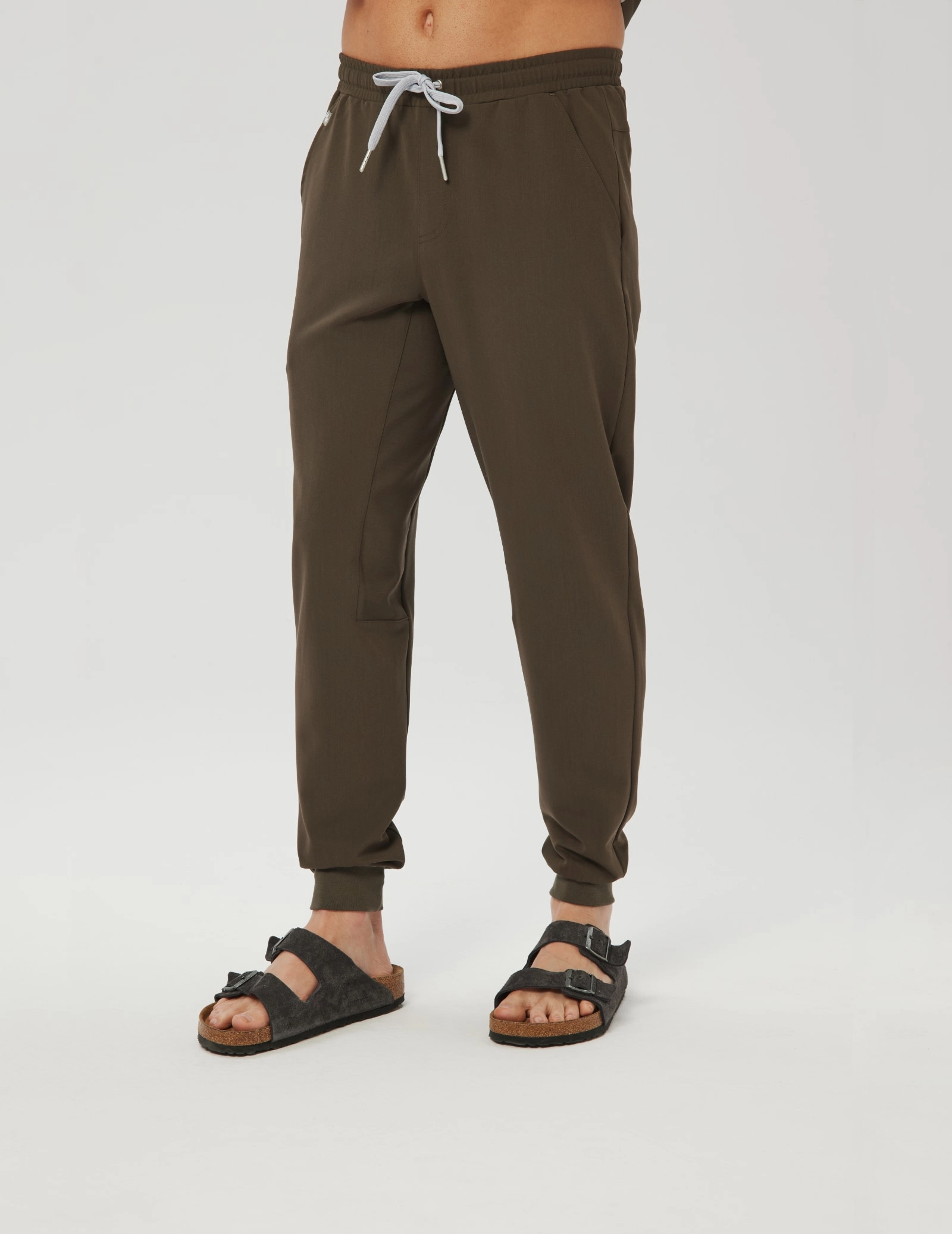 Men's Joggers Pants - OLIVE NIGHT