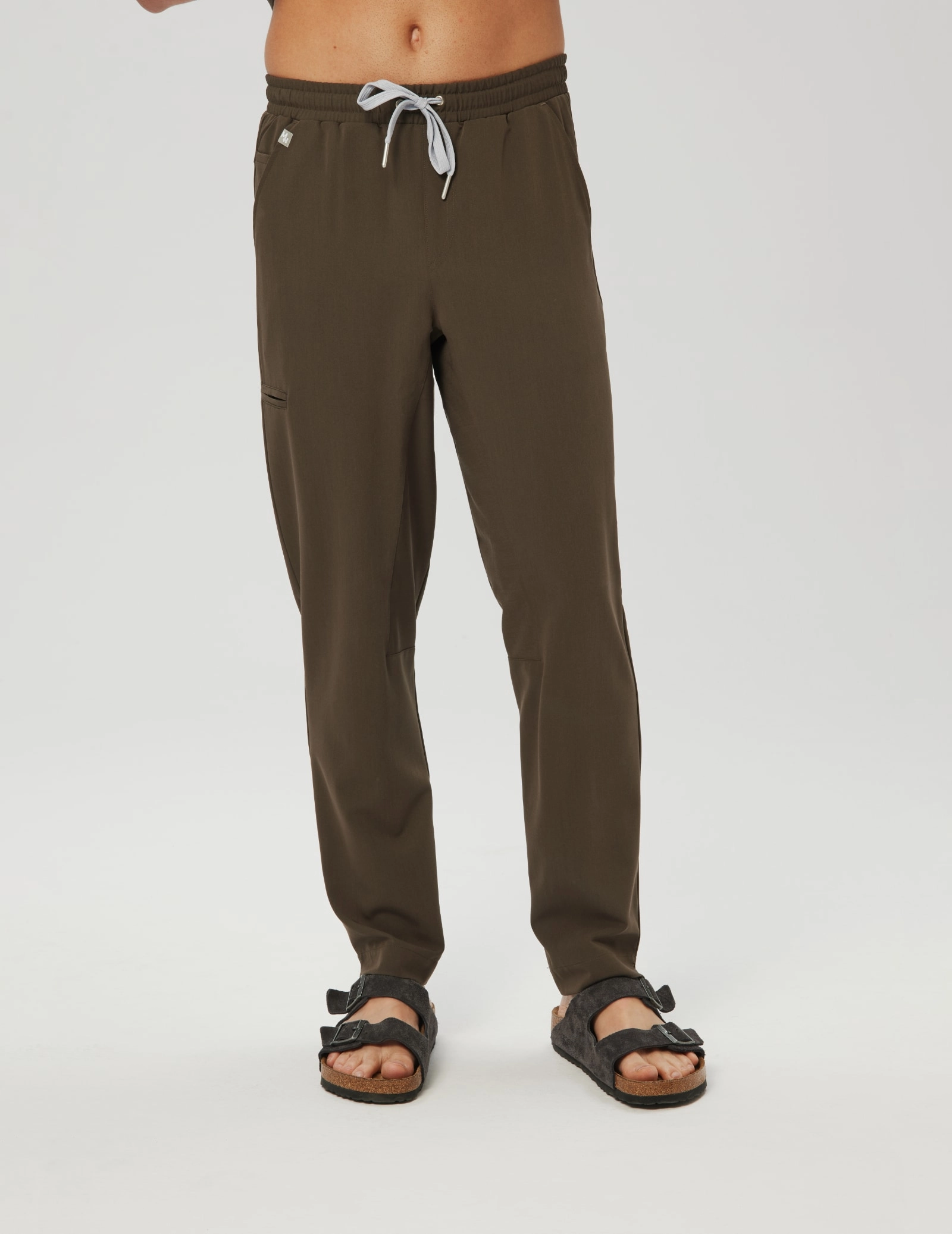 Men's Basic Pants - OLIVE NIGHT