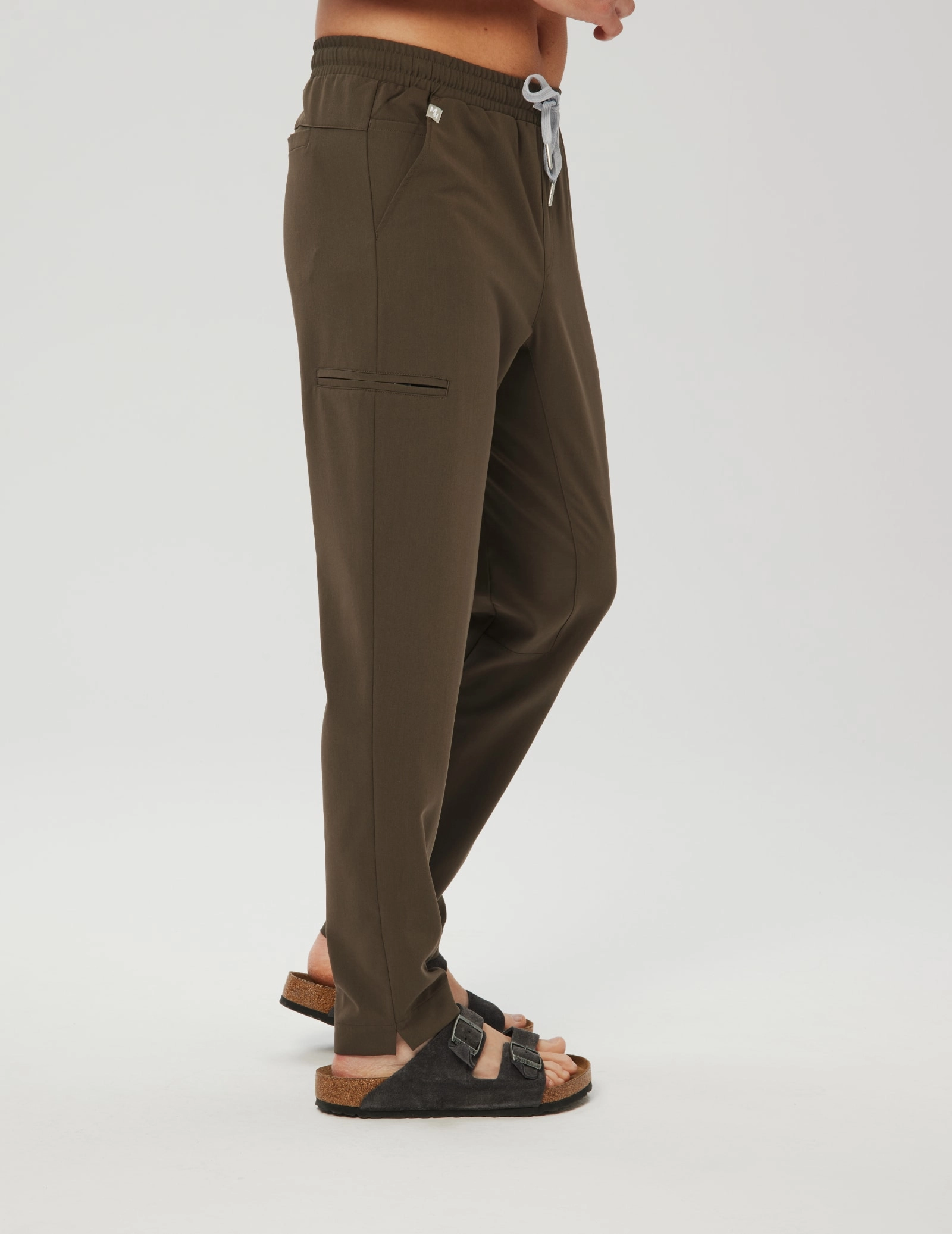 Men's Basic Pants - OLIVE NIGHT