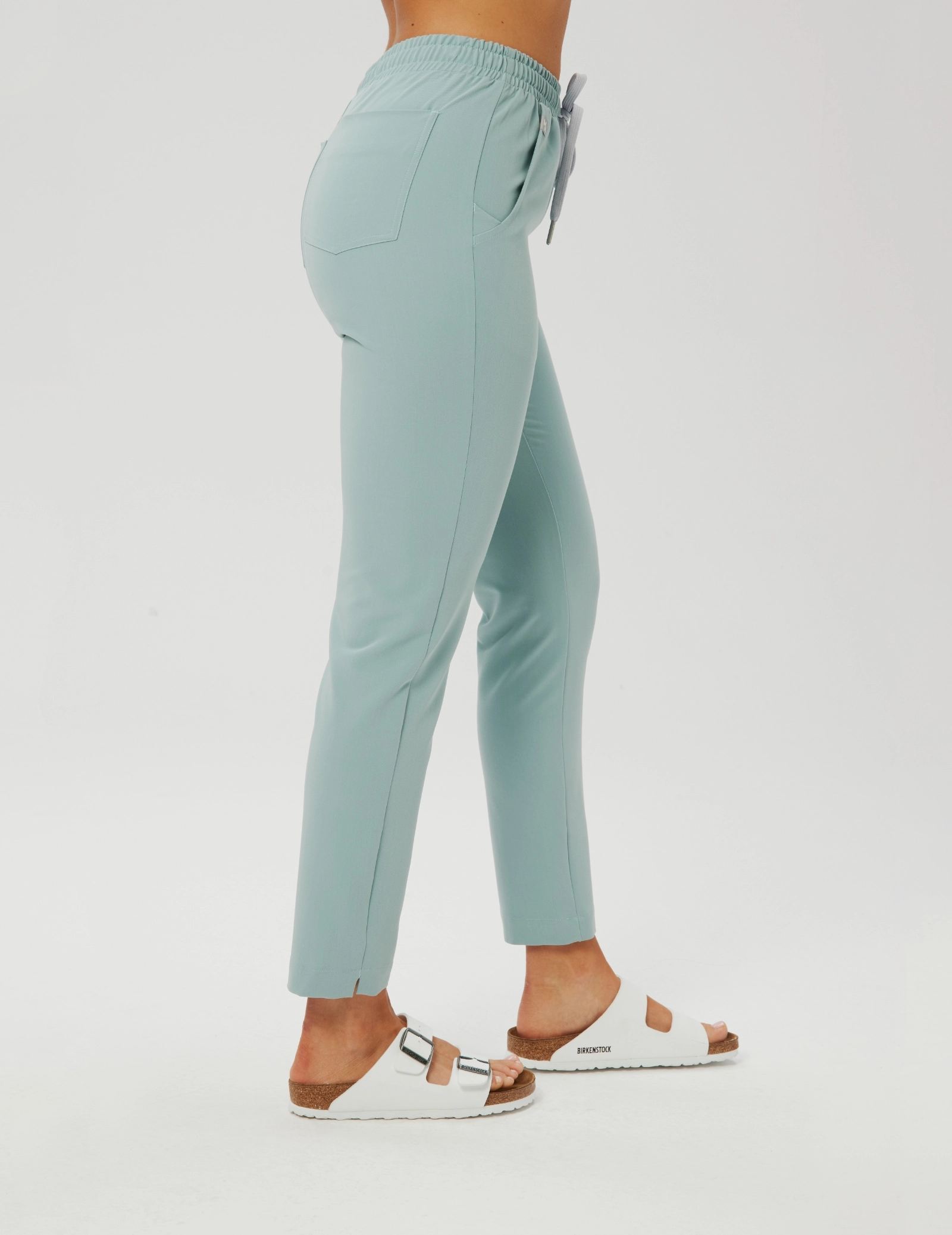 Women's Basic Pants - ICE BLUE