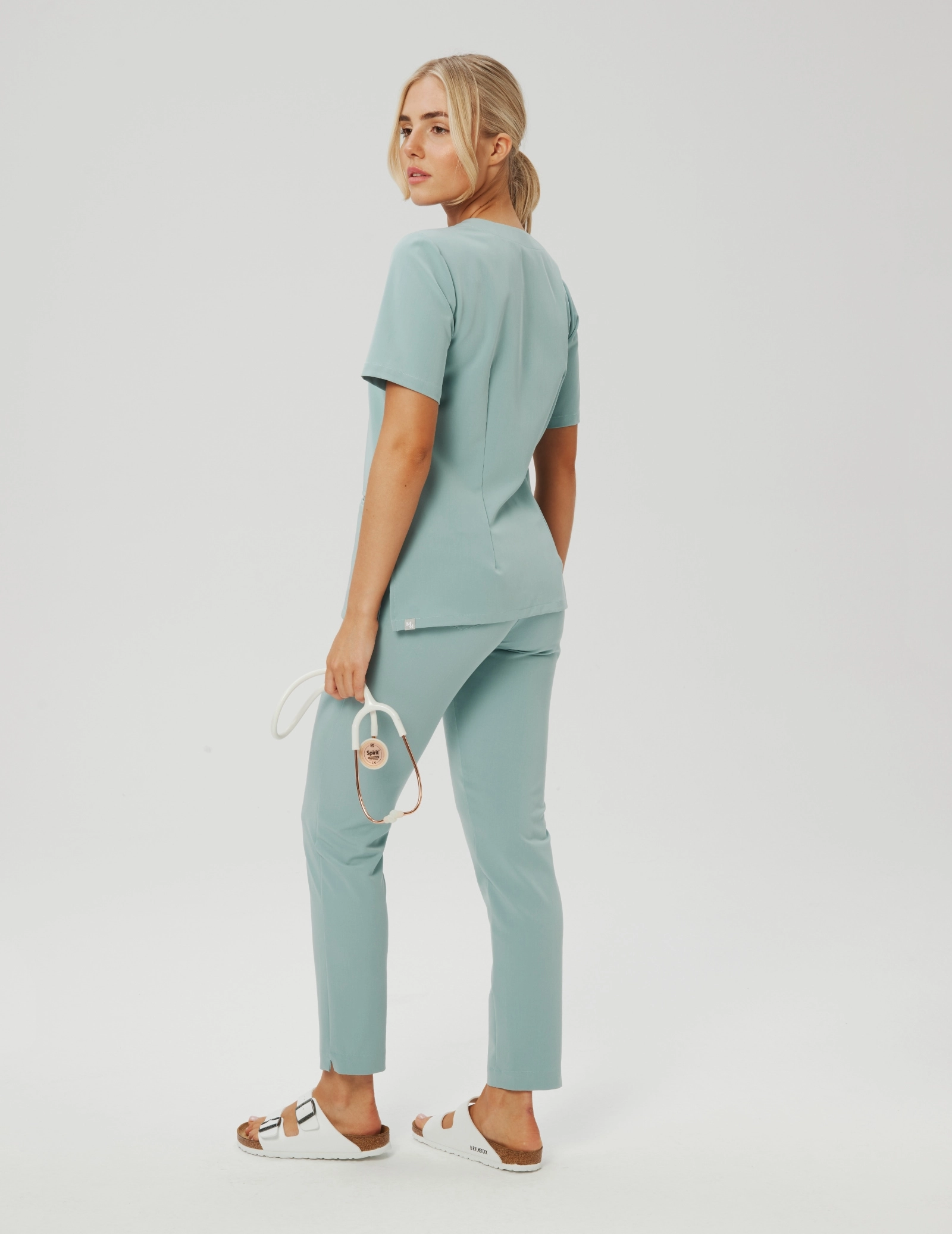 Women's Basic Pants - ICE BLUE