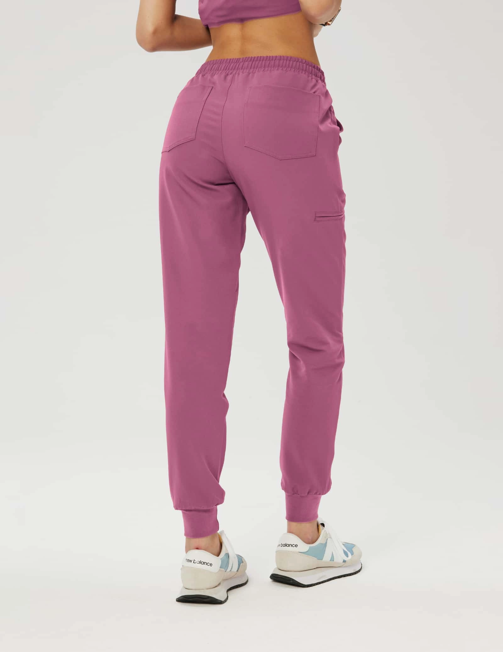 Women`s Jogger Pants - BERRY SHAKE