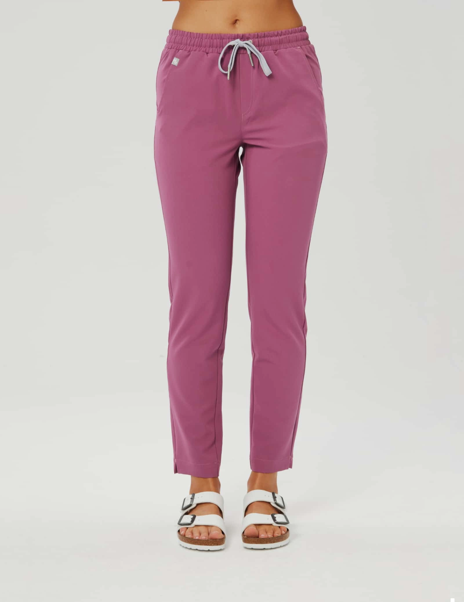 Basic Women`s Pants - BERRY SHAKE