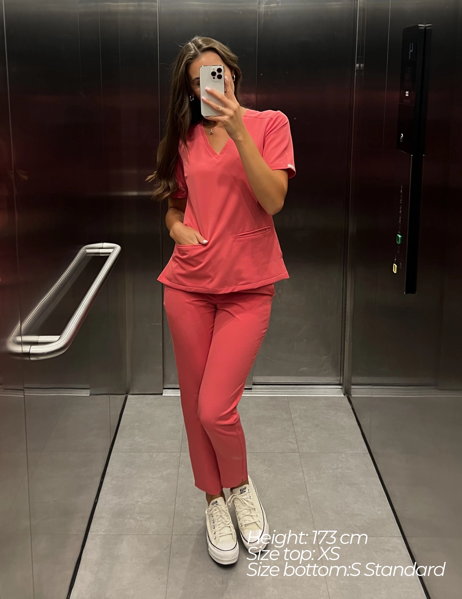 Women's basic pants - CANDY CORAL