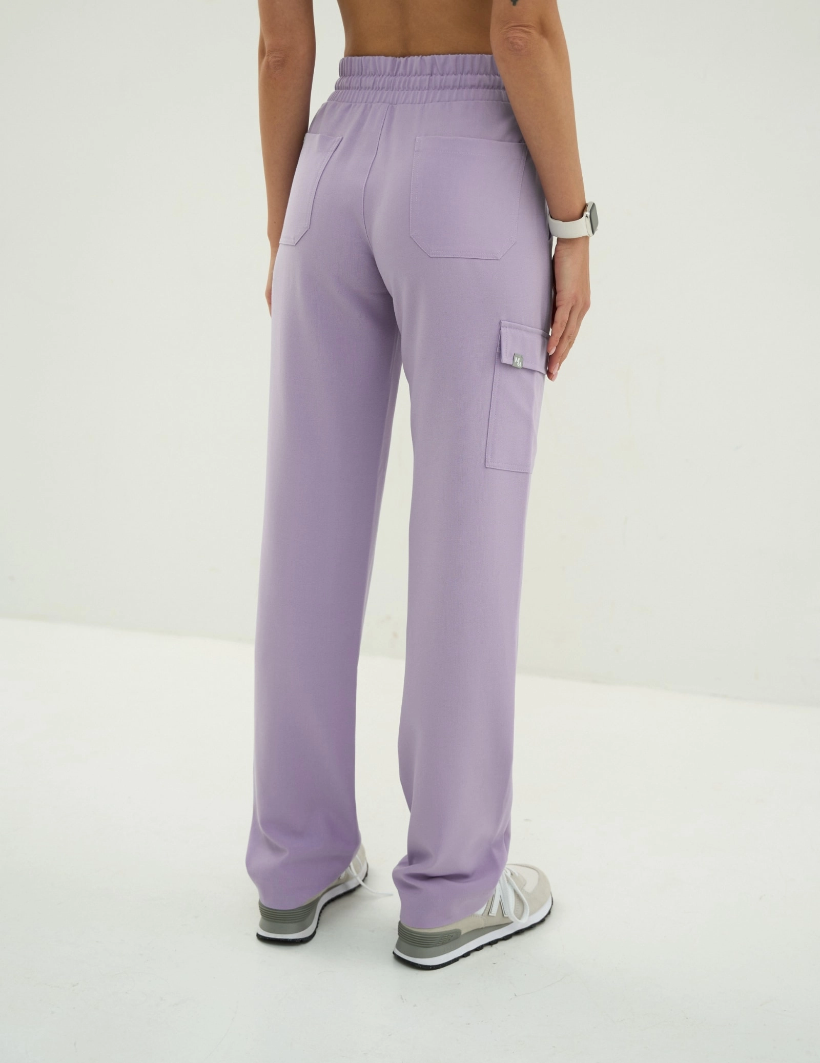 YOGA Pants - PURPLE HEATHER