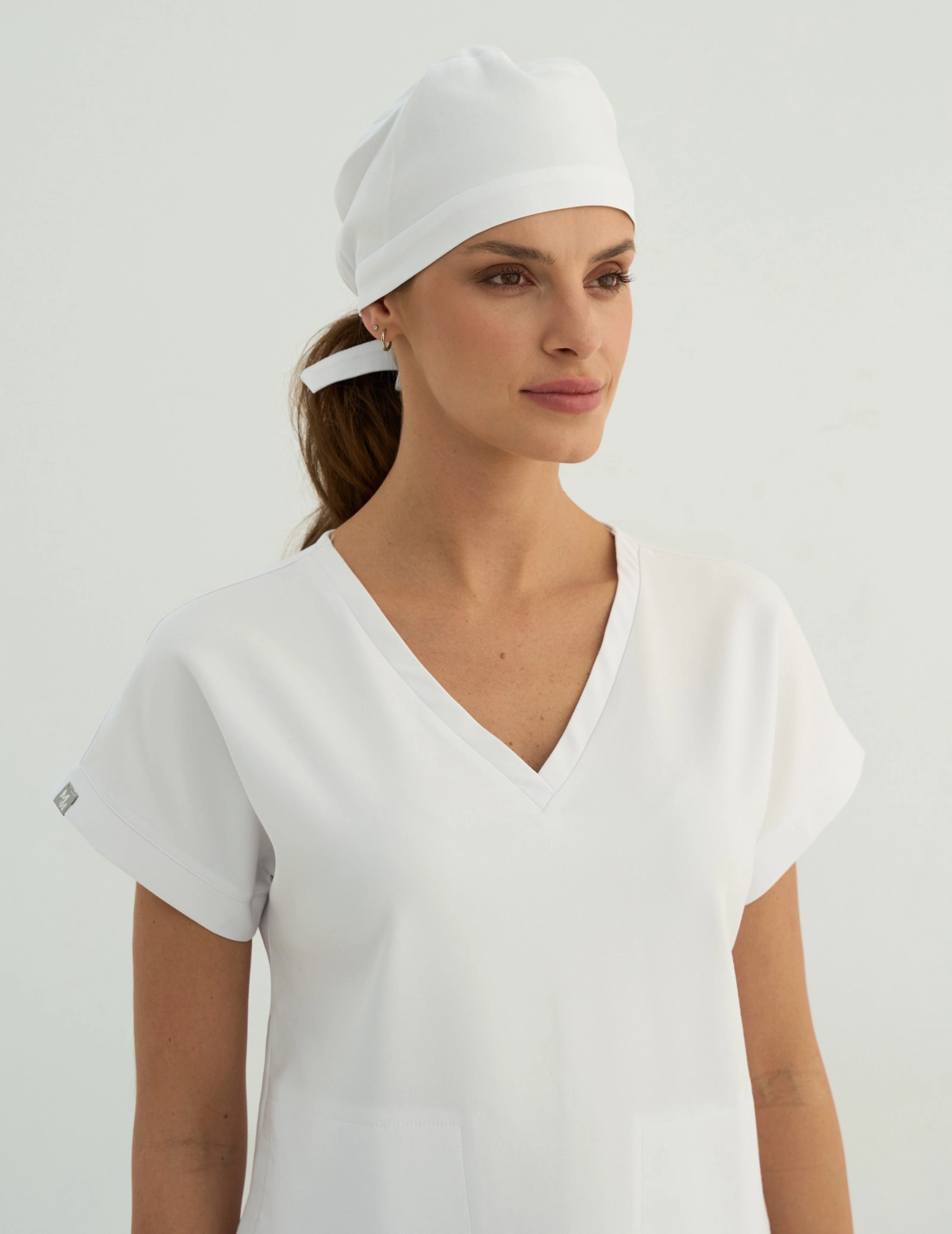 Surgical cap - White