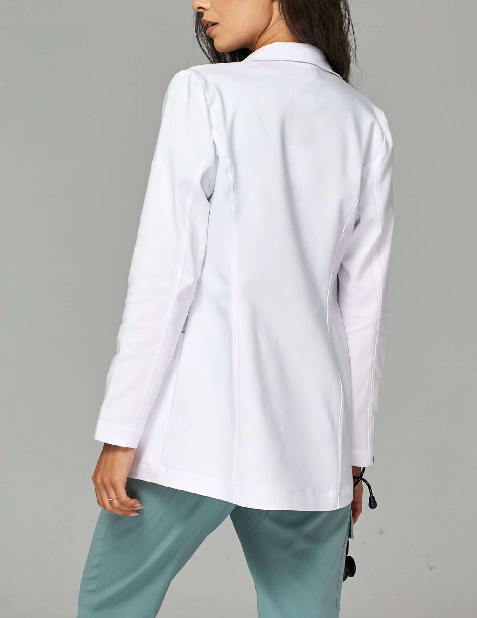 Slim Fit Medical Coat - MADISON SHORT